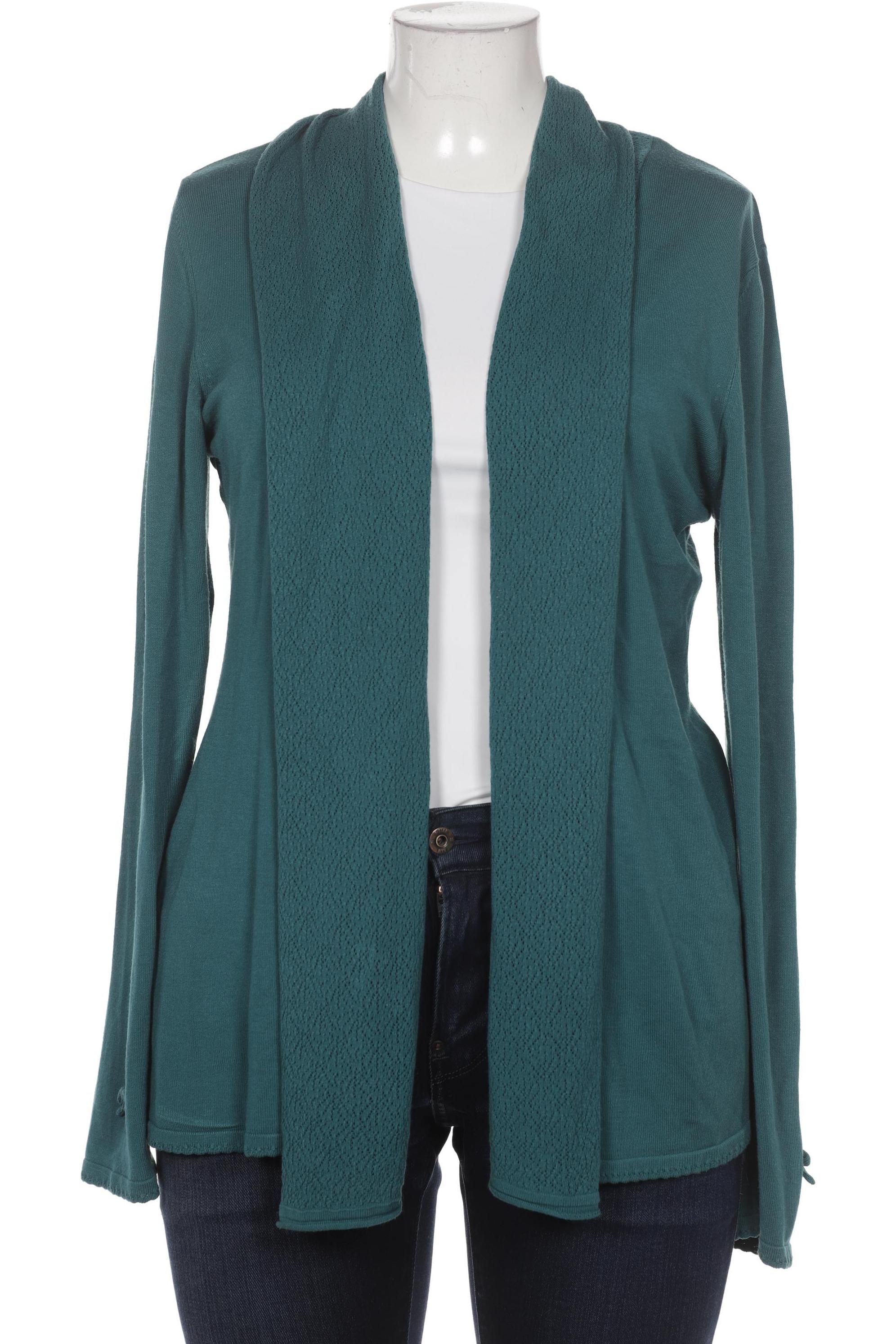 

Sorgenfri Sylt Damen Strickjacke, türkis, Gr. 44