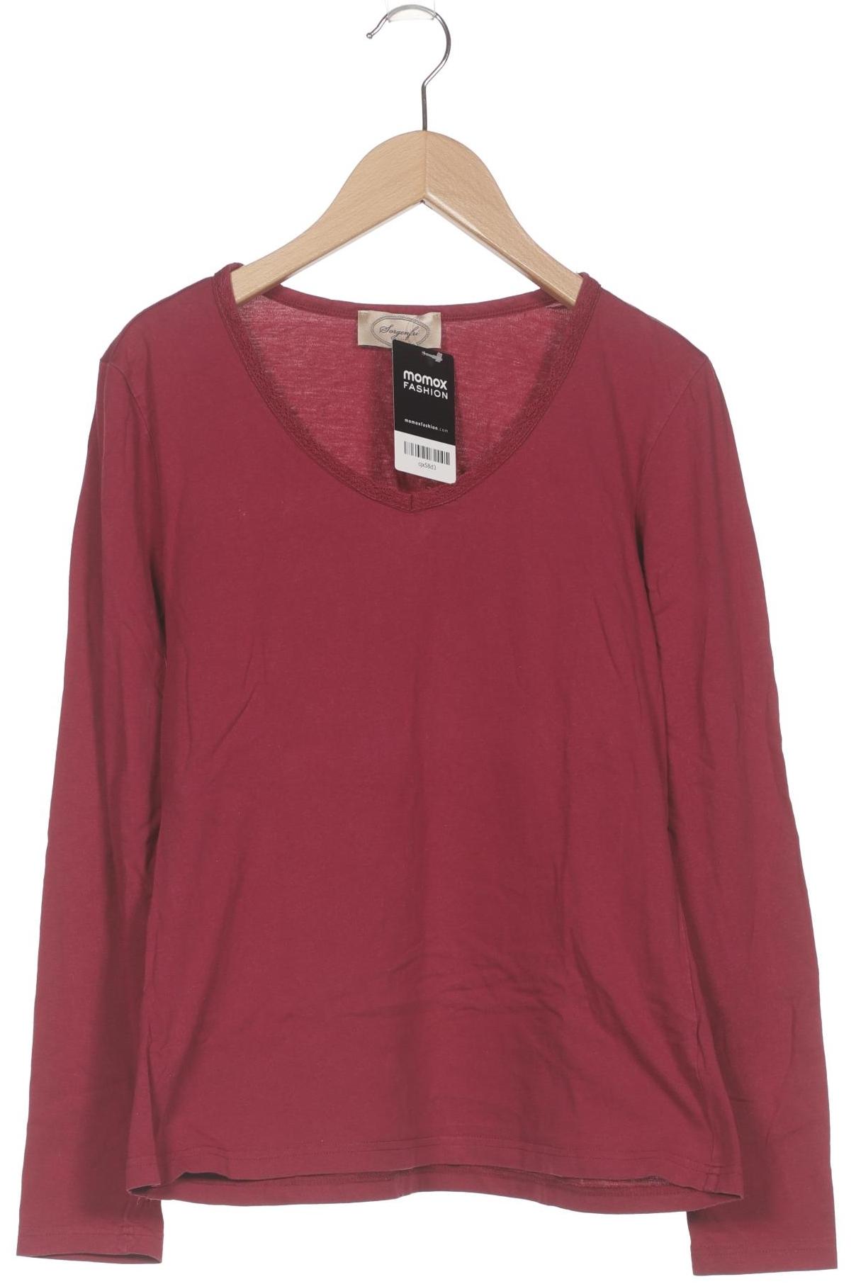 

Sorgenfri Sylt Damen Langarmshirt, bordeaux, Gr. 38
