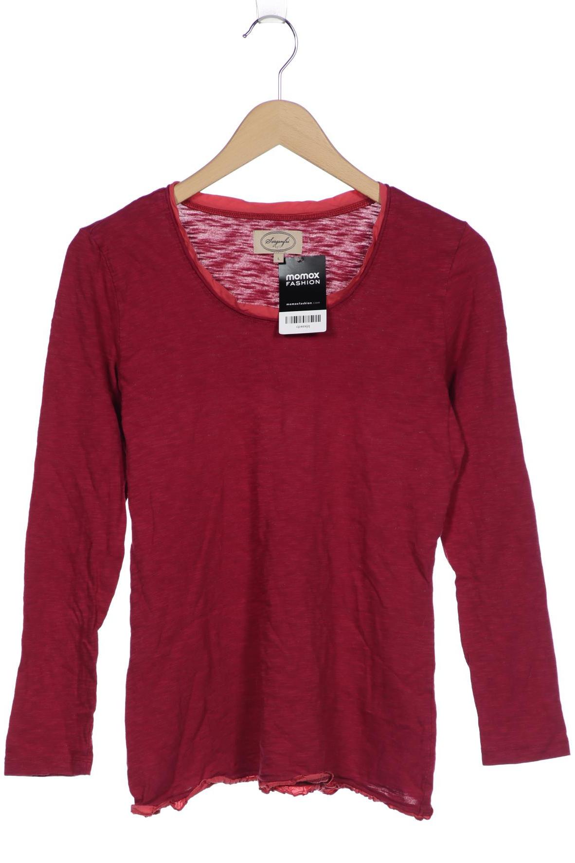 

Sorgenfri Sylt Damen Langarmshirt, bordeaux