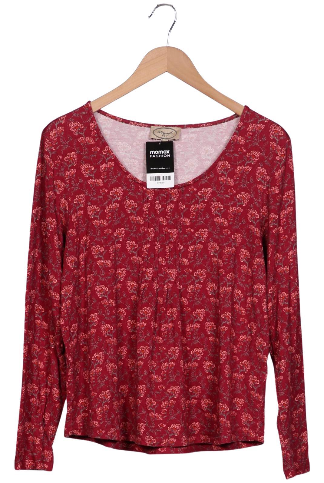 

Sorgenfri Sylt Damen Langarmshirt, rot, Gr. 42