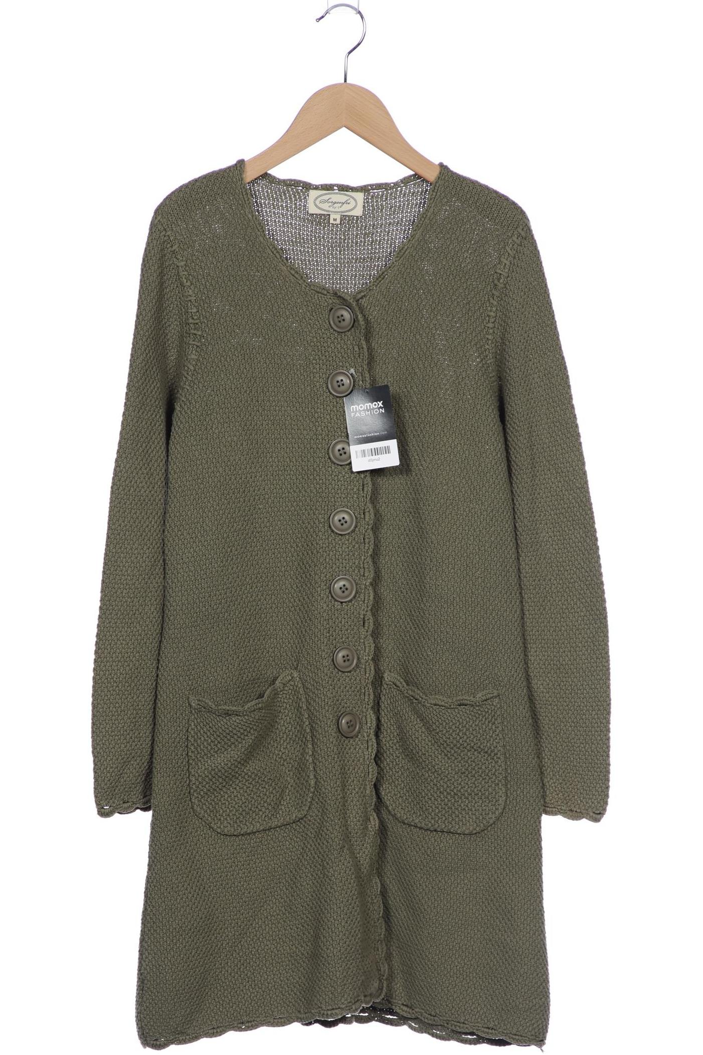 

Sorgenfri Sylt Damen Strickjacke, grün, Gr. 38