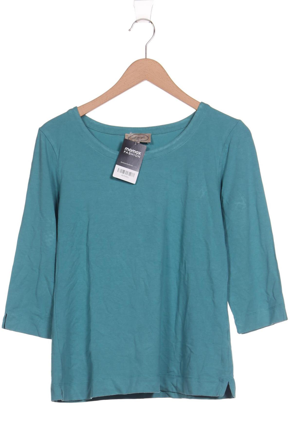 

Sorgenfri Sylt Damen Langarmshirt, türkis, Gr. 42