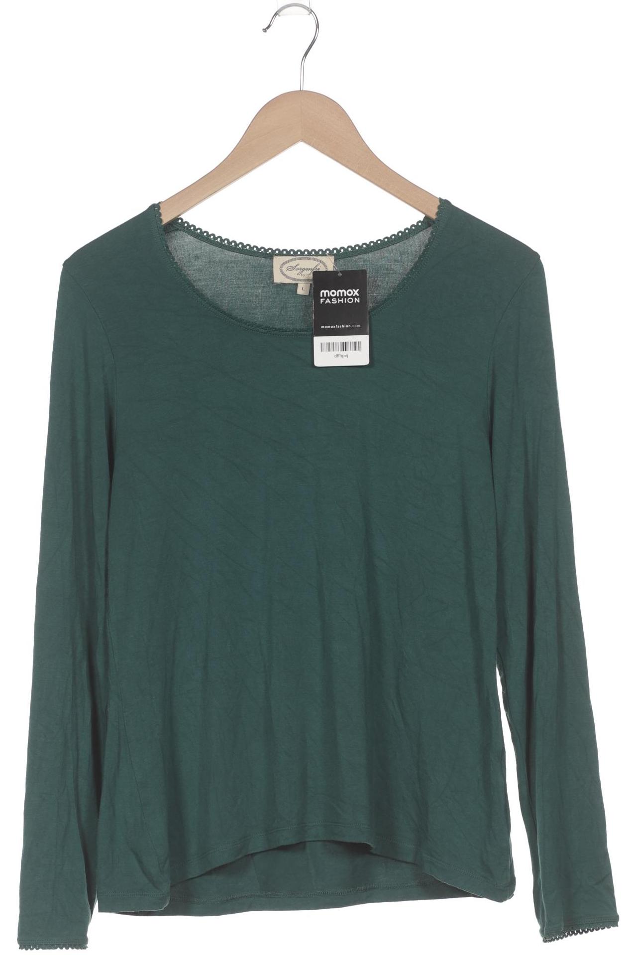 

Sorgenfri Sylt Damen Langarmshirt, grün, Gr. 42