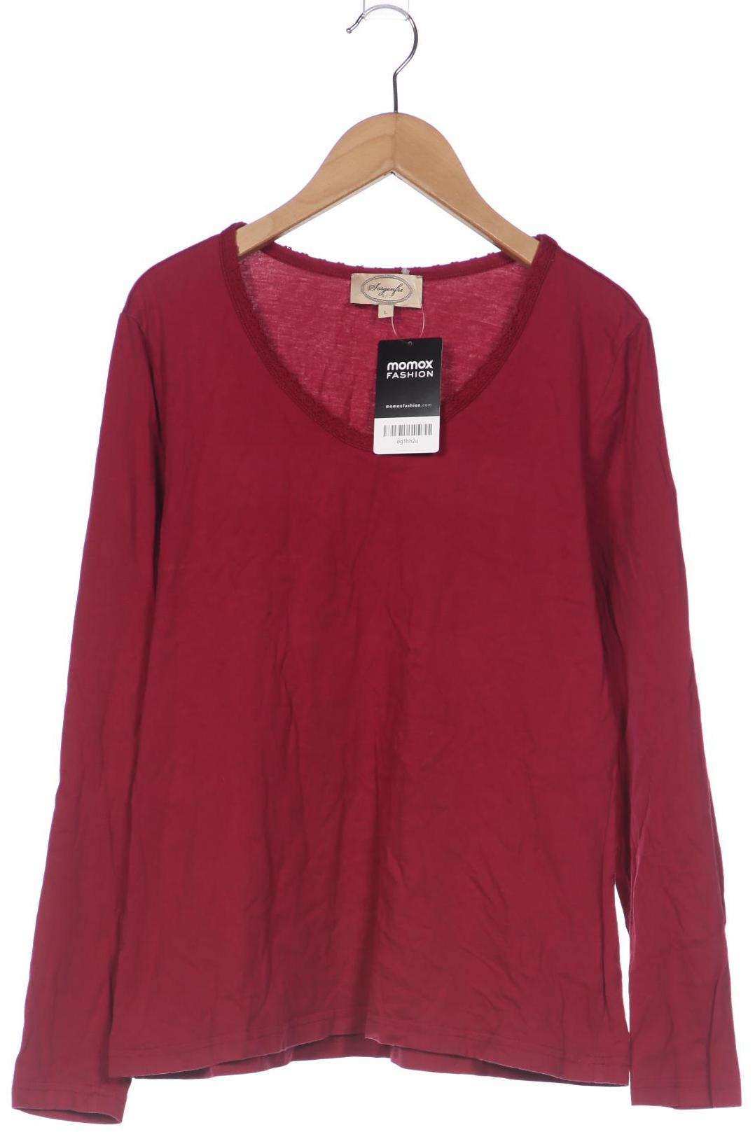 

Sorgenfri Sylt Damen Langarmshirt, bordeaux, Gr. 42