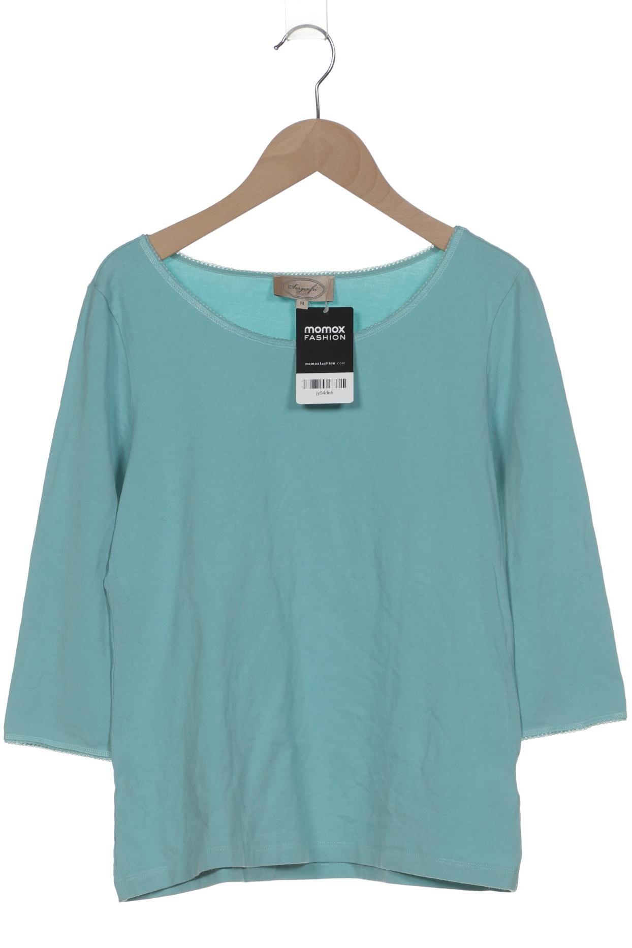 

Sorgenfri Sylt Damen Langarmshirt, blau, Gr. 38