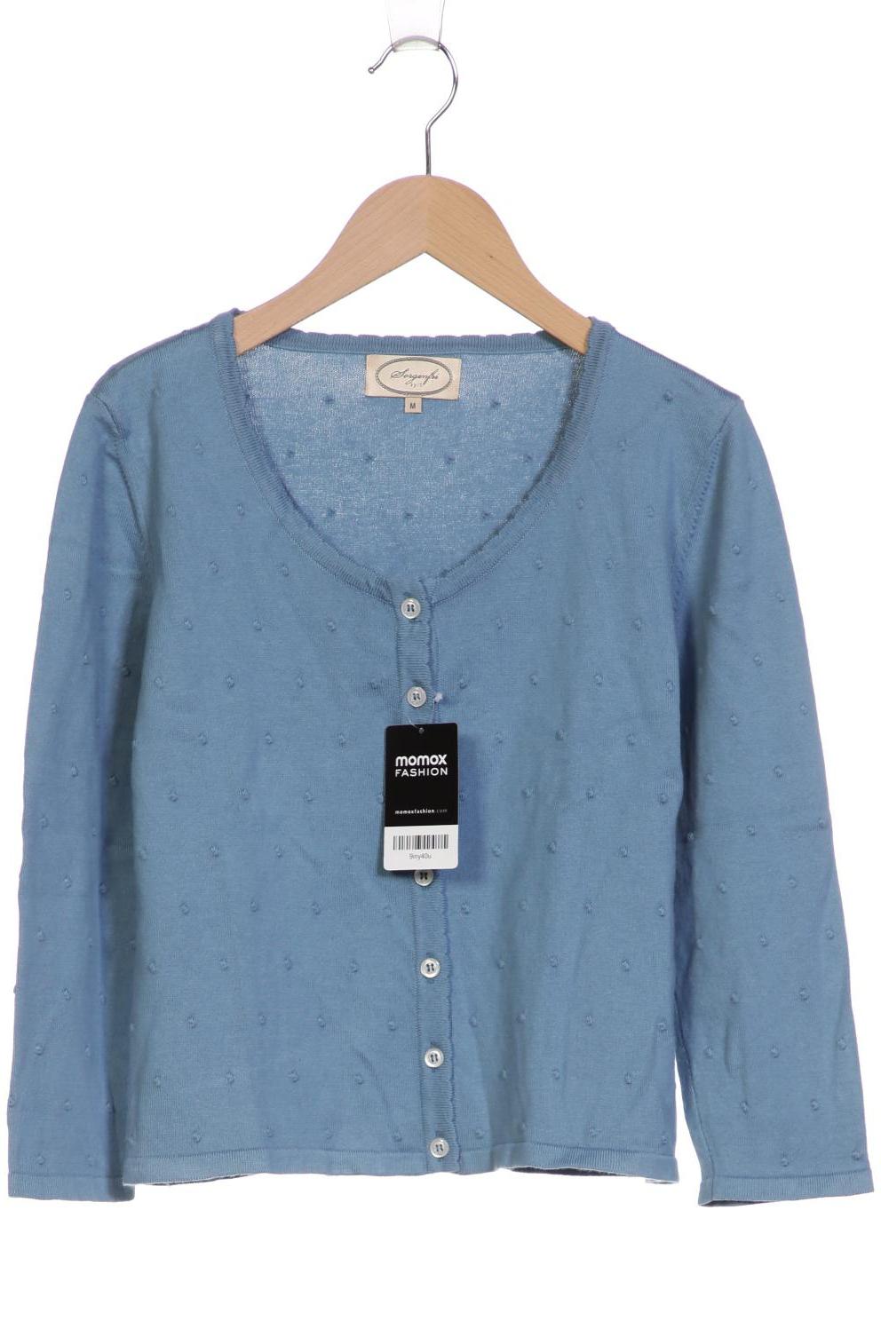 

Sorgenfri Sylt Damen Strickjacke, blau, Gr. 38