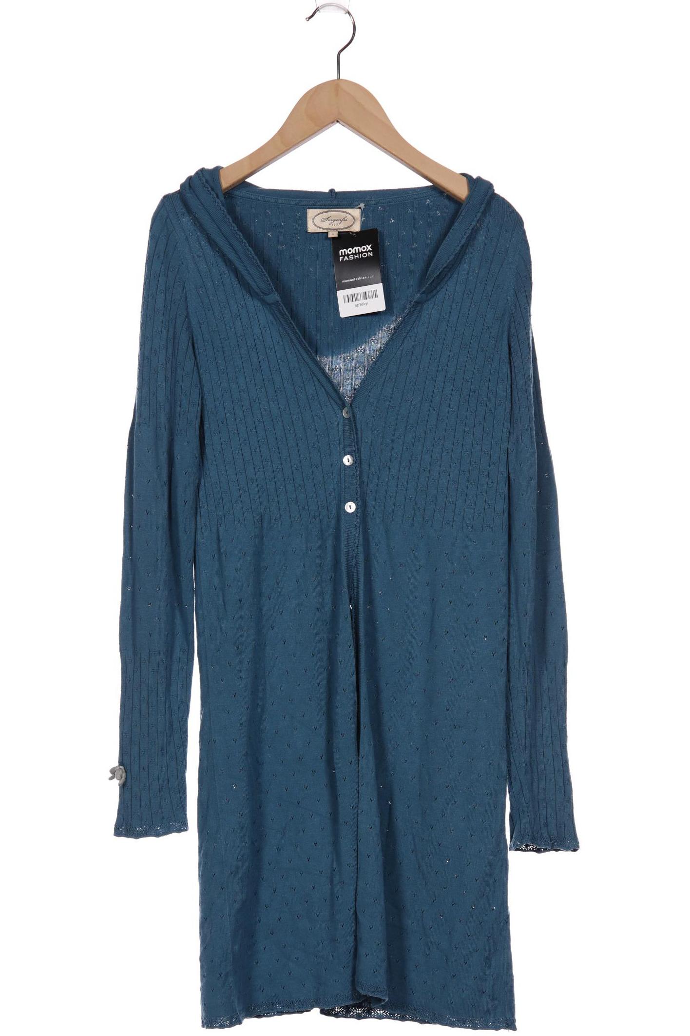

Sorgenfri Sylt Damen Strickjacke, blau, Gr. 36