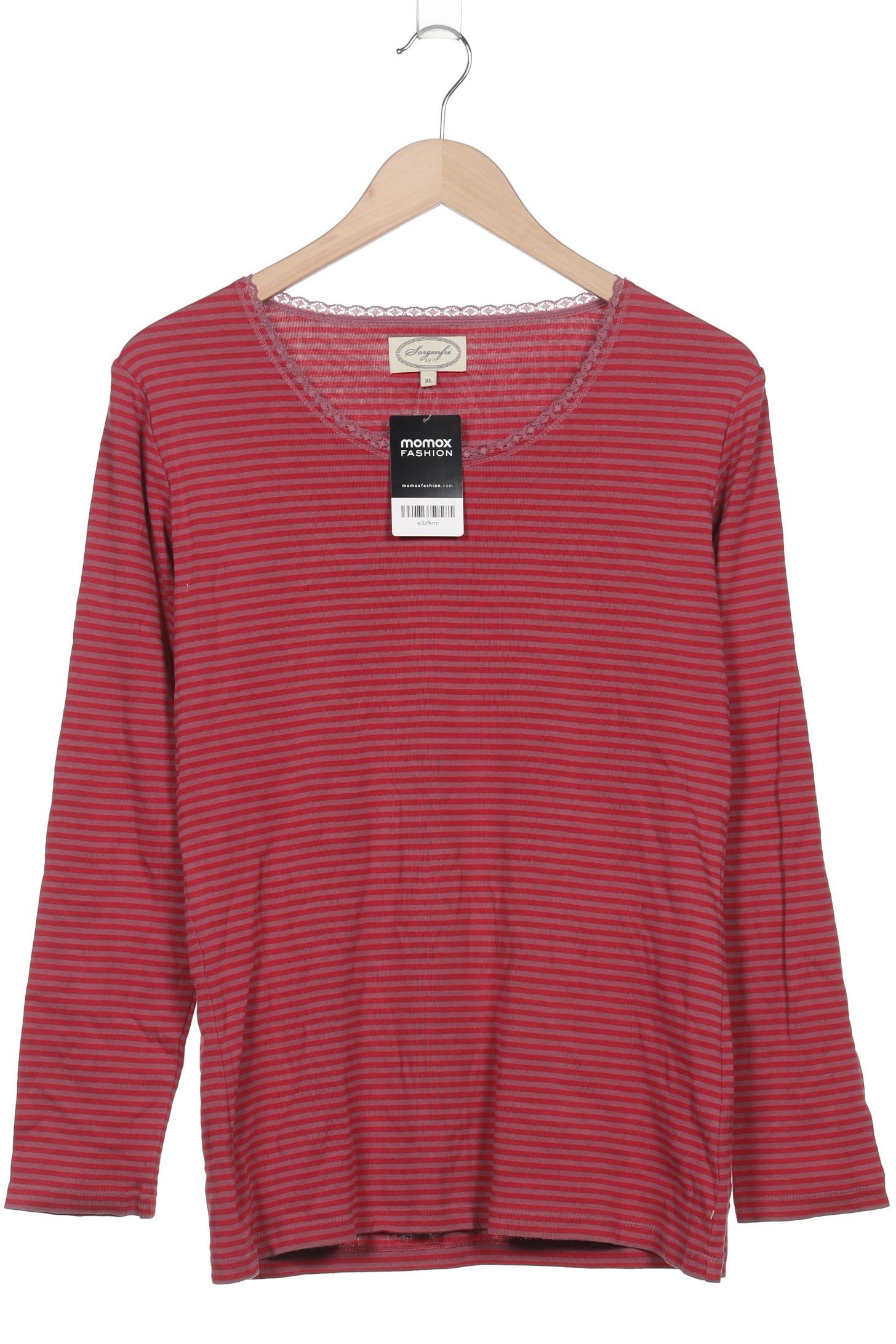 

Sorgenfri Sylt Damen Langarmshirt, rot, Gr. 44