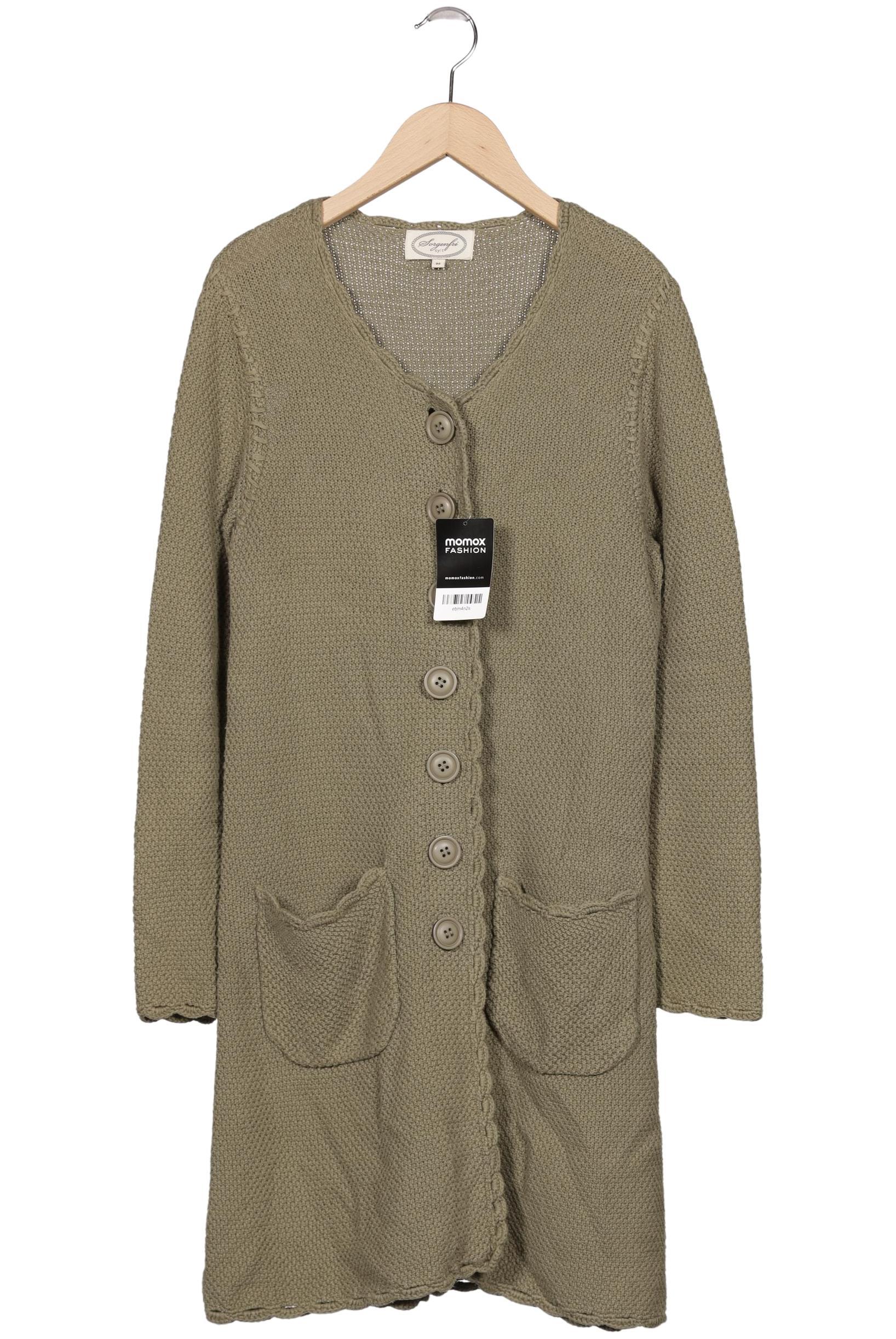 

Sorgenfri Sylt Damen Strickjacke, grün, Gr. 38