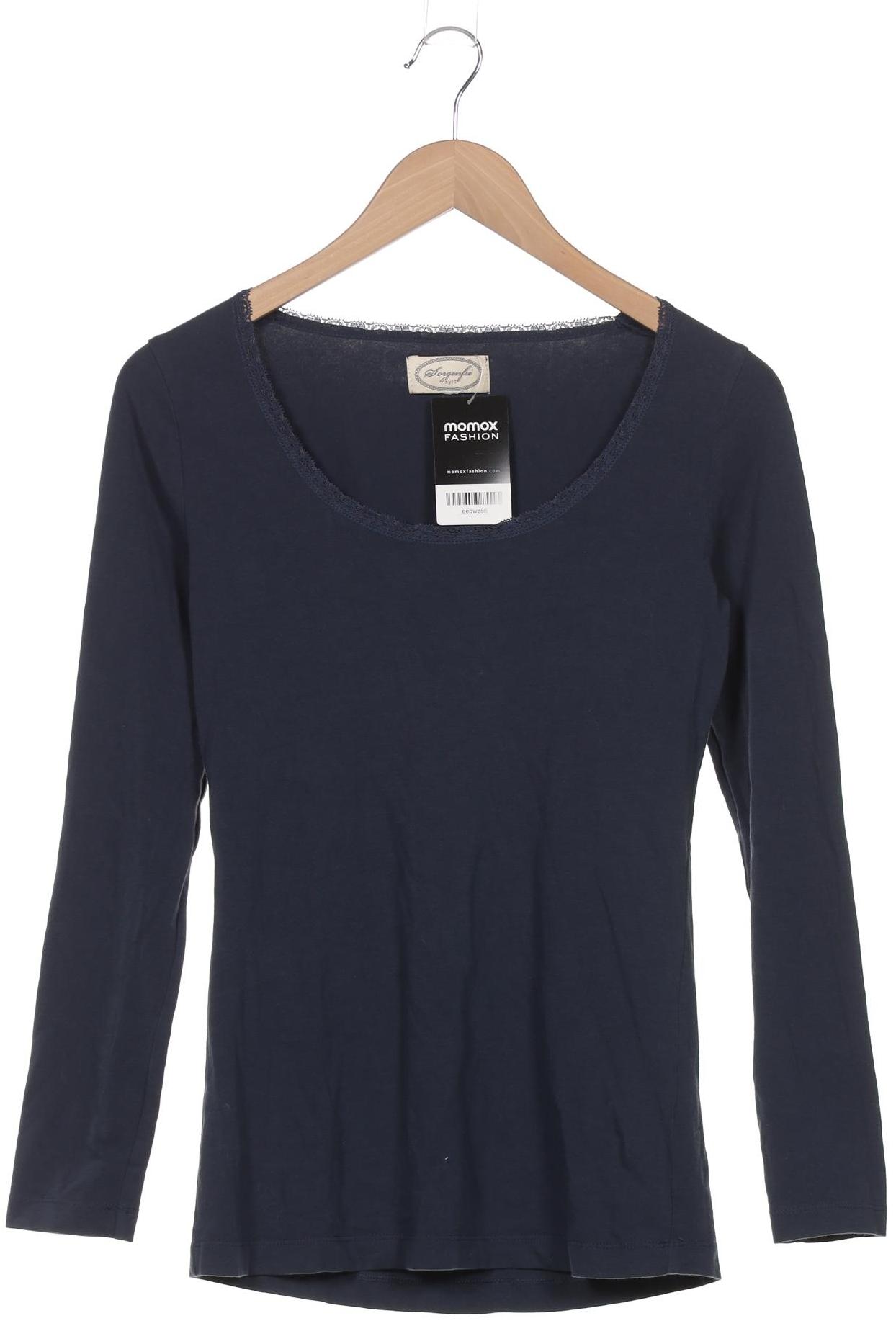 

Sorgenfri Sylt Damen Langarmshirt, marineblau, Gr. 36