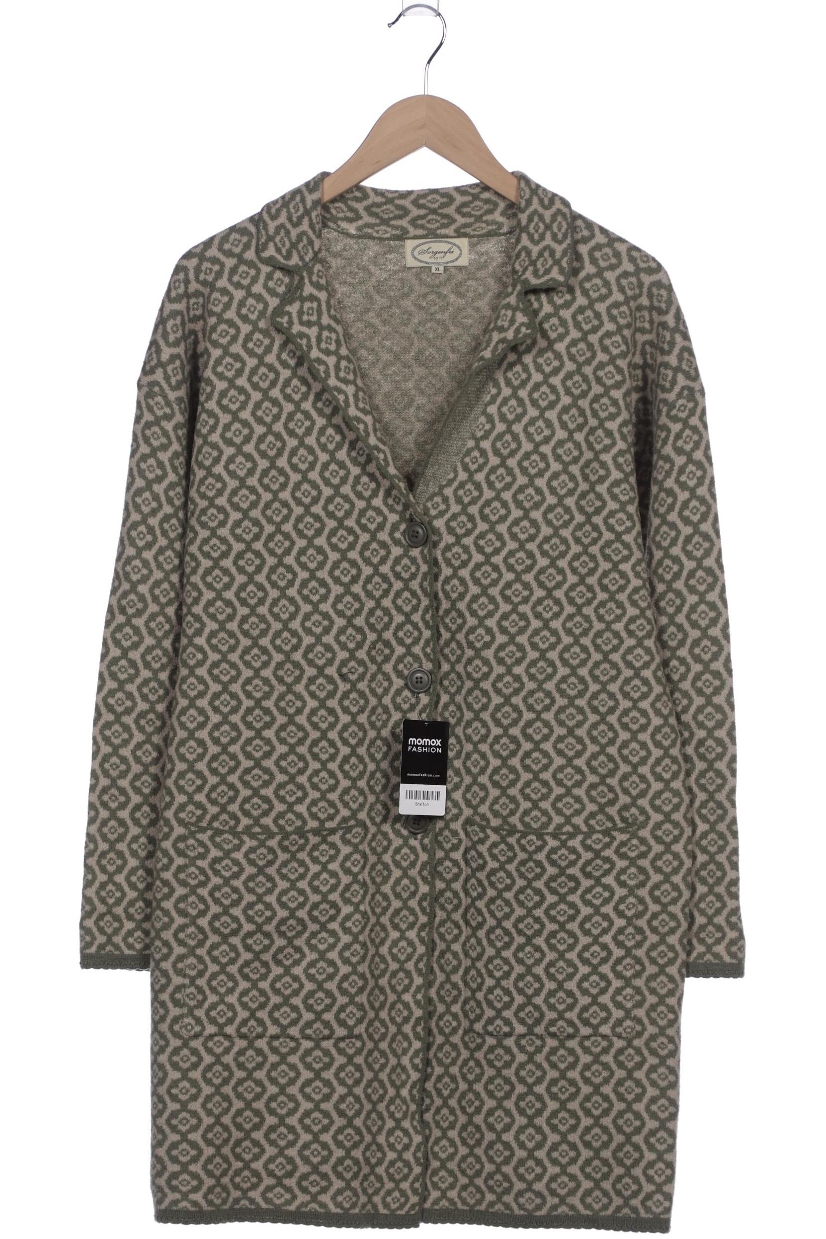 

Sorgenfri Sylt Damen Strickjacke, grün, Gr. 44