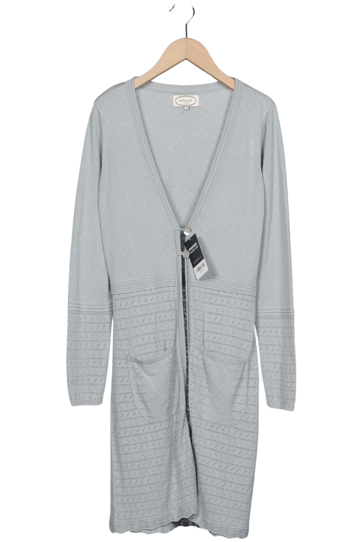 

Sorgenfri Sylt Damen Strickjacke, hellblau, Gr. 36