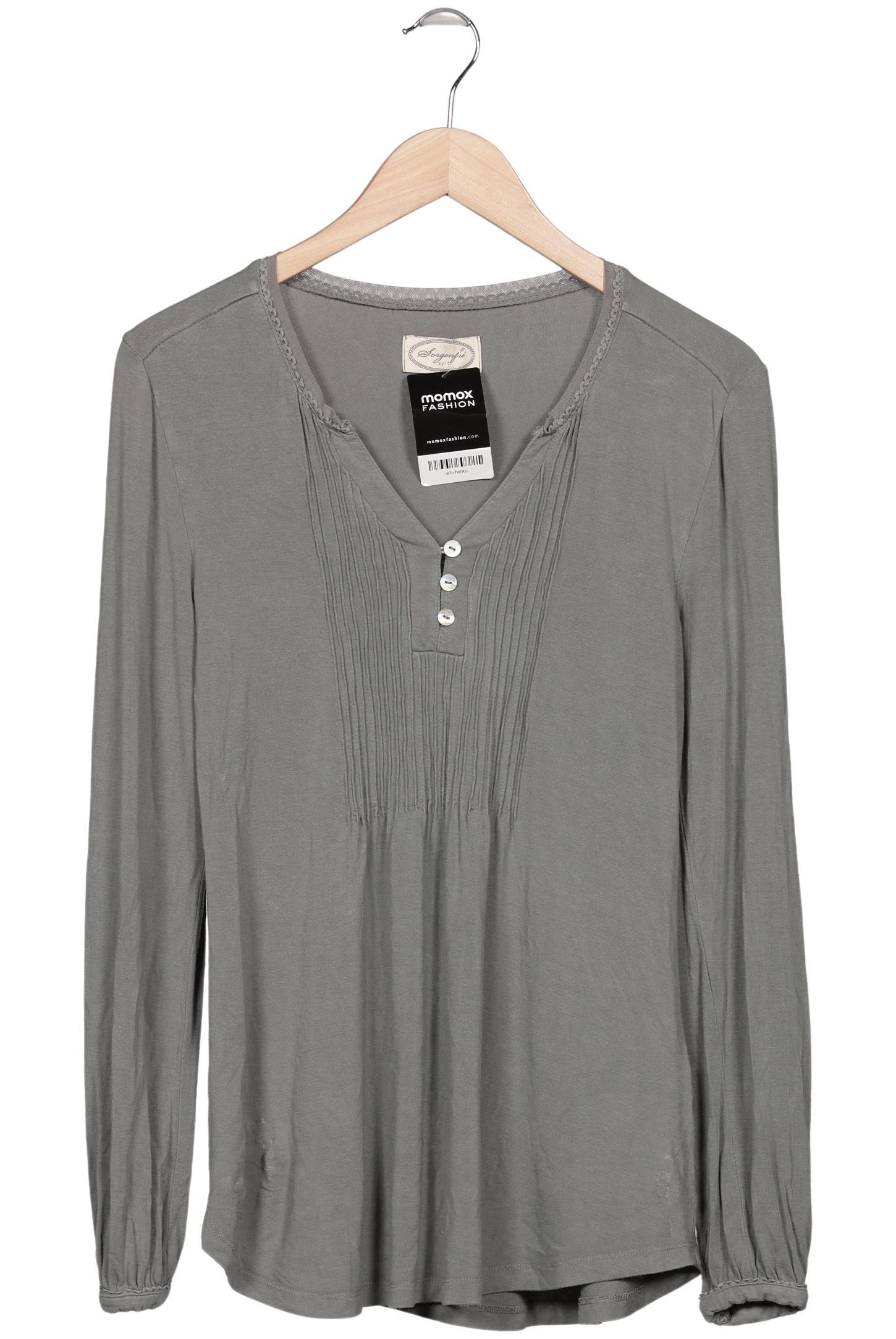 

Sorgenfri Sylt Damen Langarmshirt, grau, Gr. 38
