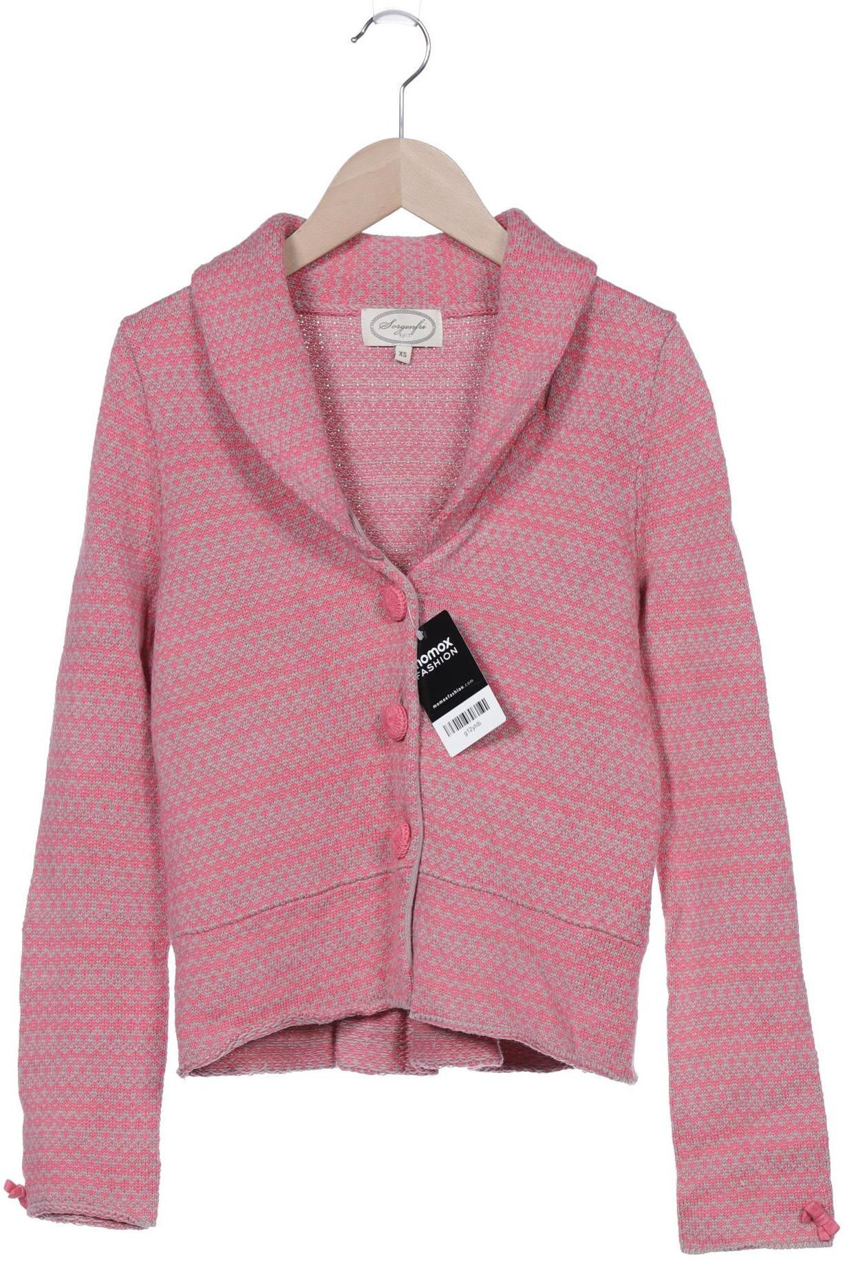 

Sorgenfri Sylt Damen Strickjacke, pink, Gr. 34