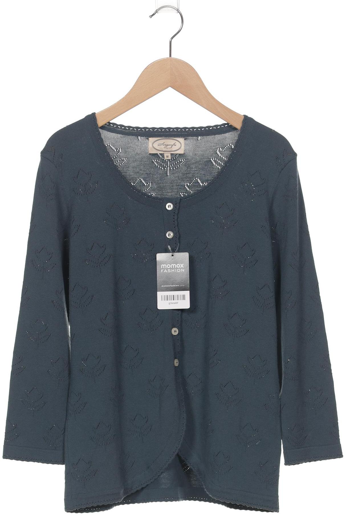 

Sorgenfri Sylt Damen Strickjacke, blau, Gr. 38