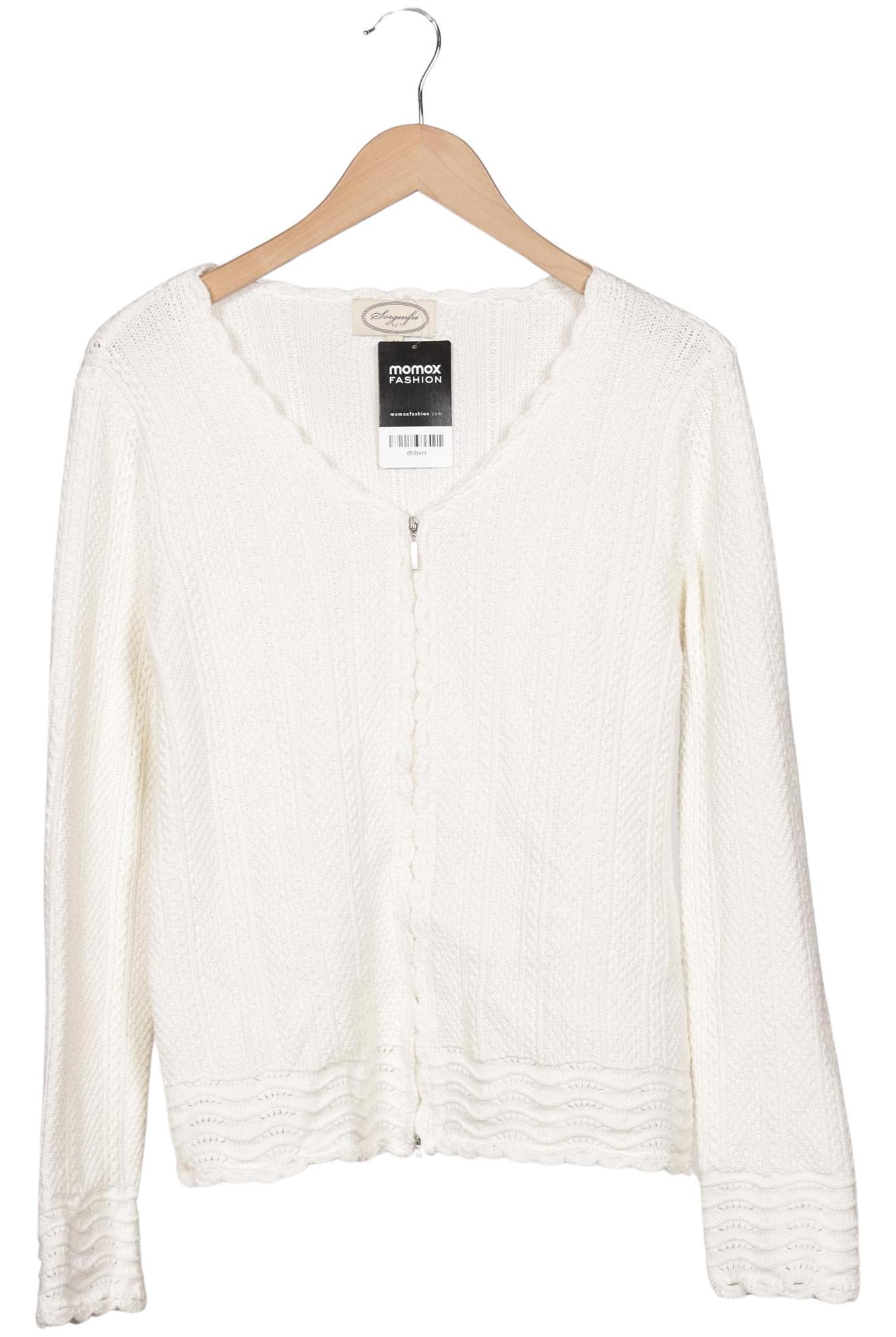 

Sorgenfri Sylt Damen Strickjacke, cremeweiß, Gr. 38