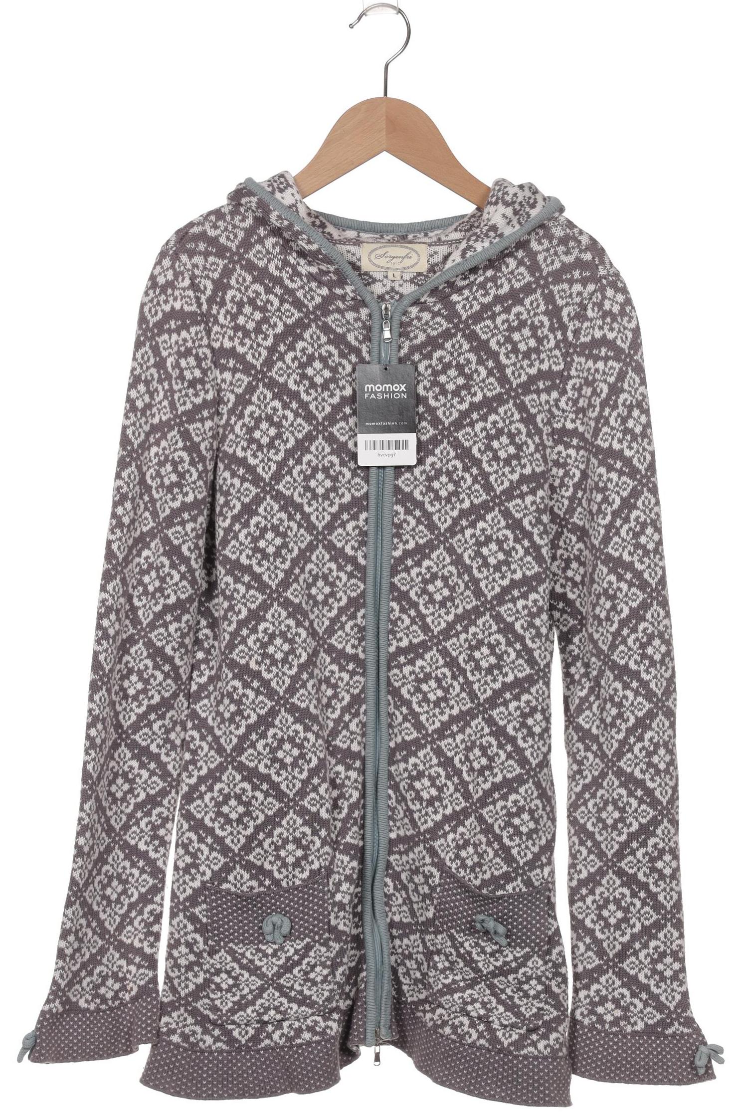 

Sorgenfri Sylt Damen Kapuzenpullover, grau, Gr. 42