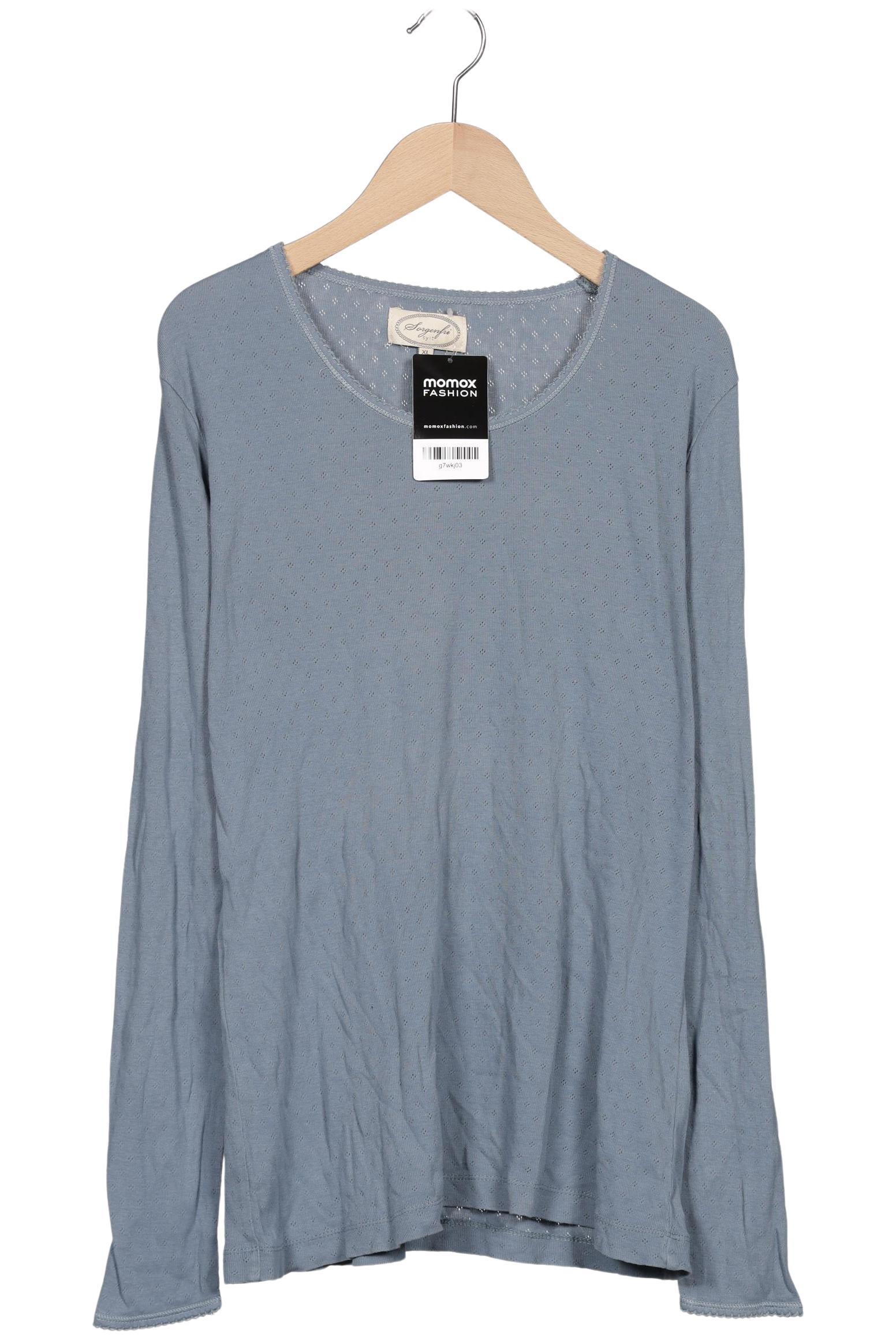 

Sorgenfri Sylt Damen Langarmshirt, hellblau, Gr. 44