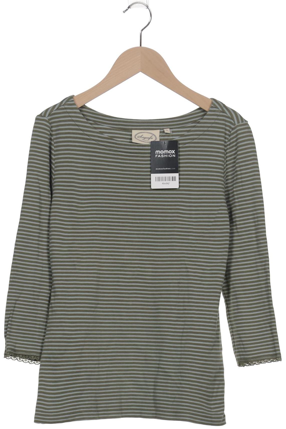 

Sorgenfri Sylt Damen Langarmshirt, grün, Gr. 36