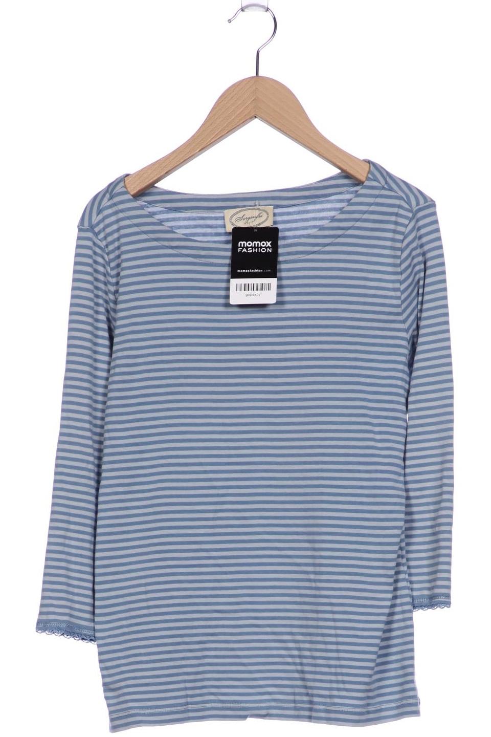 

Sorgenfri Sylt Damen Langarmshirt, blau, Gr. 36