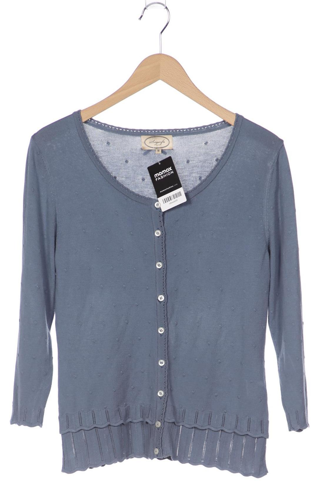 

Sorgenfri Sylt Damen Strickjacke, blau, Gr. 38