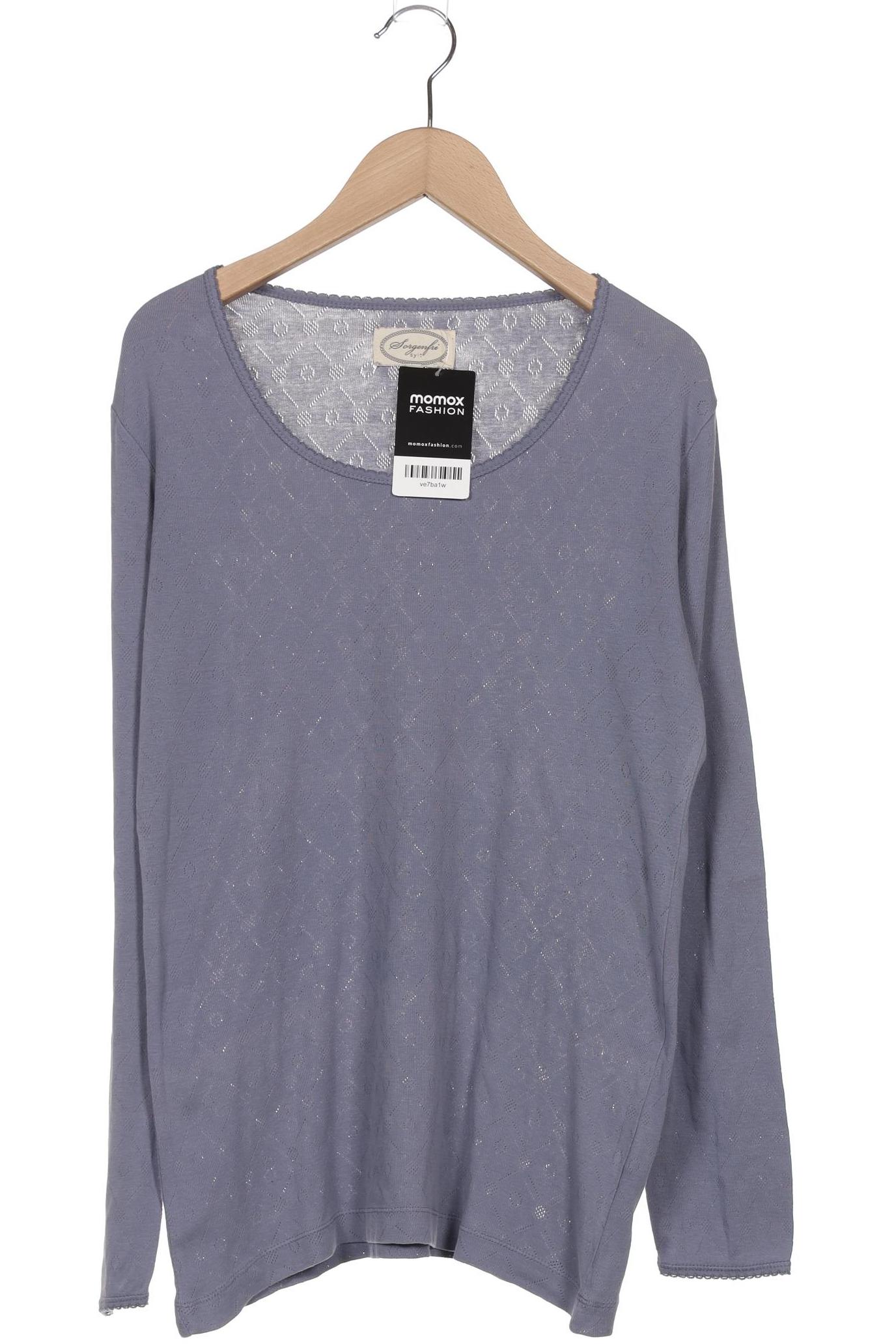 

Sorgenfri Sylt Damen Langarmshirt, blau, Gr. 38