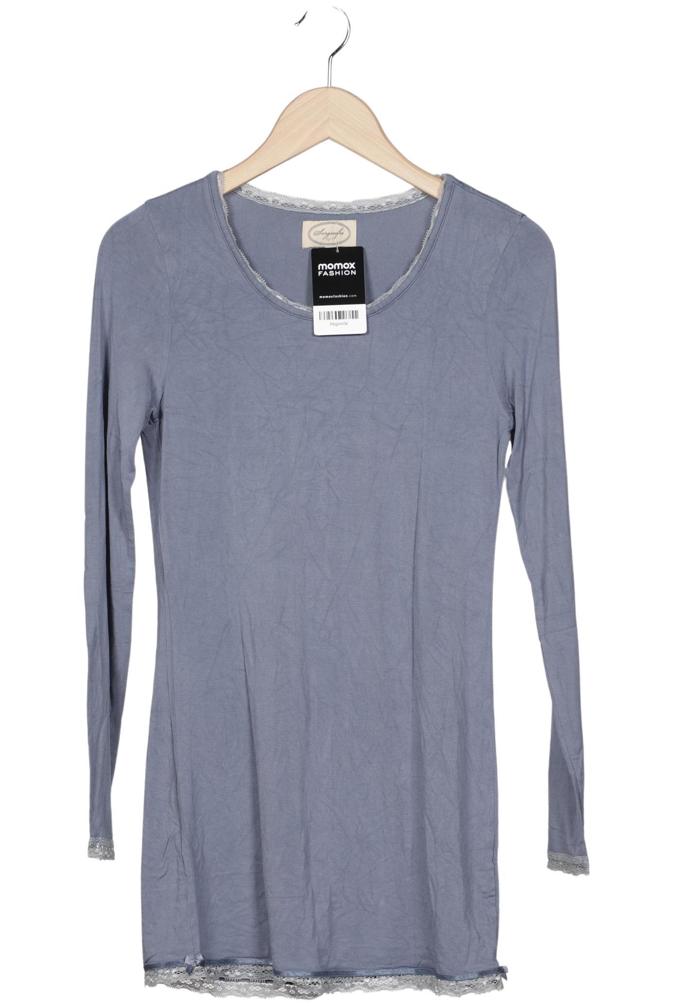 

Sorgenfri Sylt Damen Langarmshirt, hellblau, Gr. 38