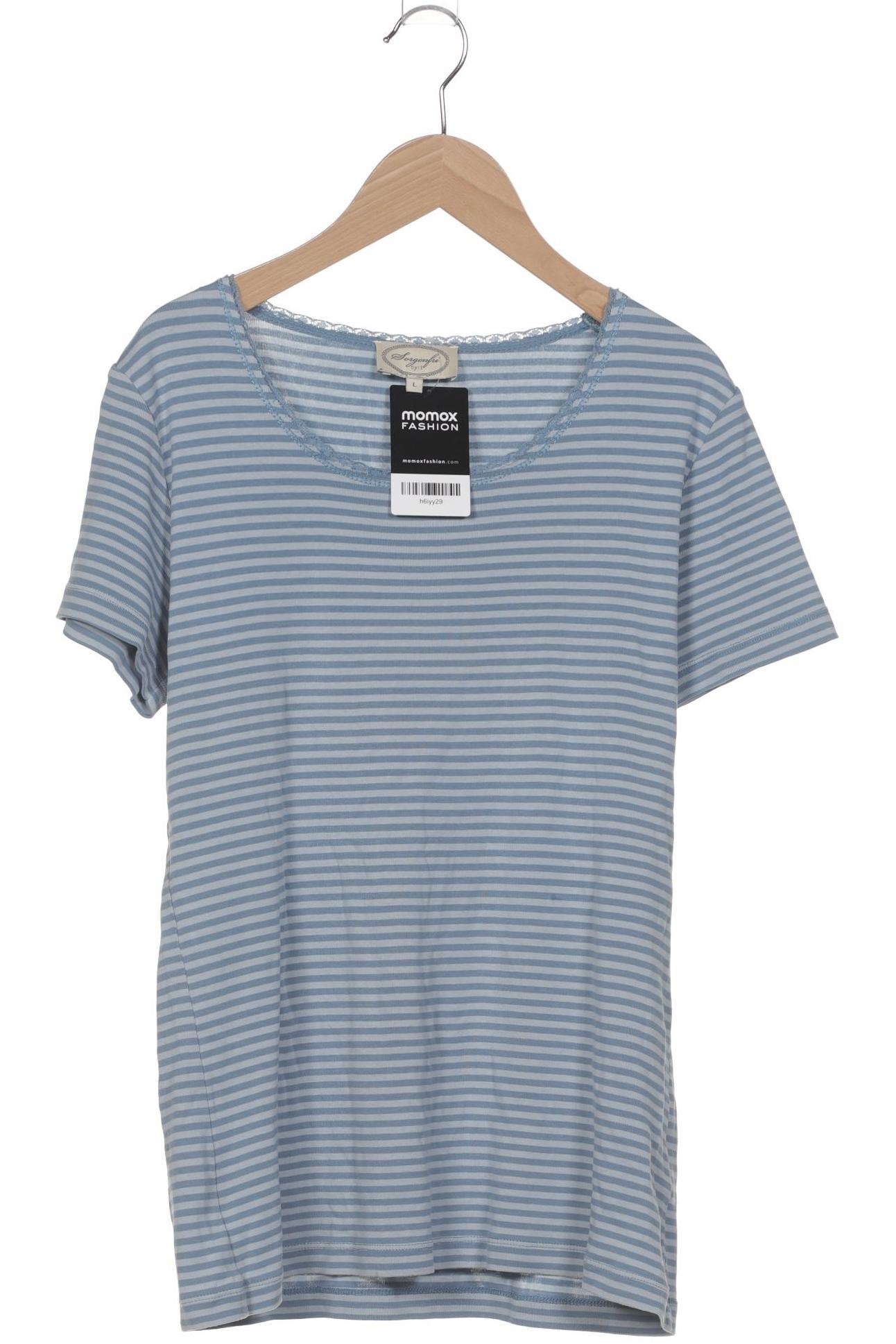 

Sorgenfri Sylt Damen T-Shirt, blau, Gr. 42