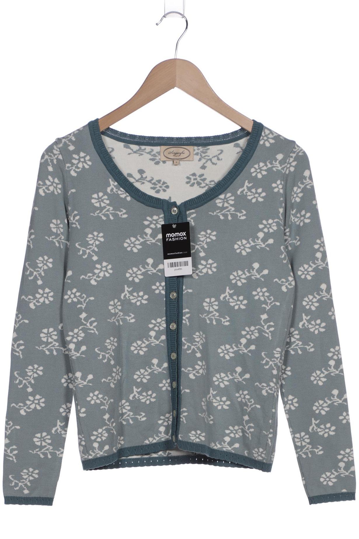 

Sorgenfri Sylt Damen Strickjacke, hellblau, Gr. 36