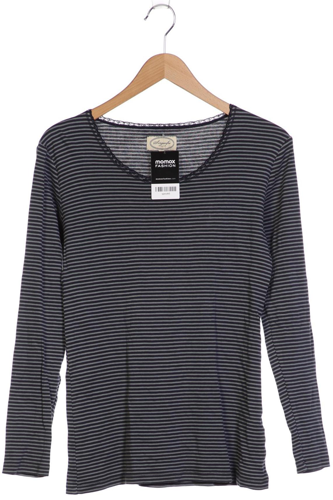 

Sorgenfri Sylt Damen Langarmshirt, türkis, Gr. 42
