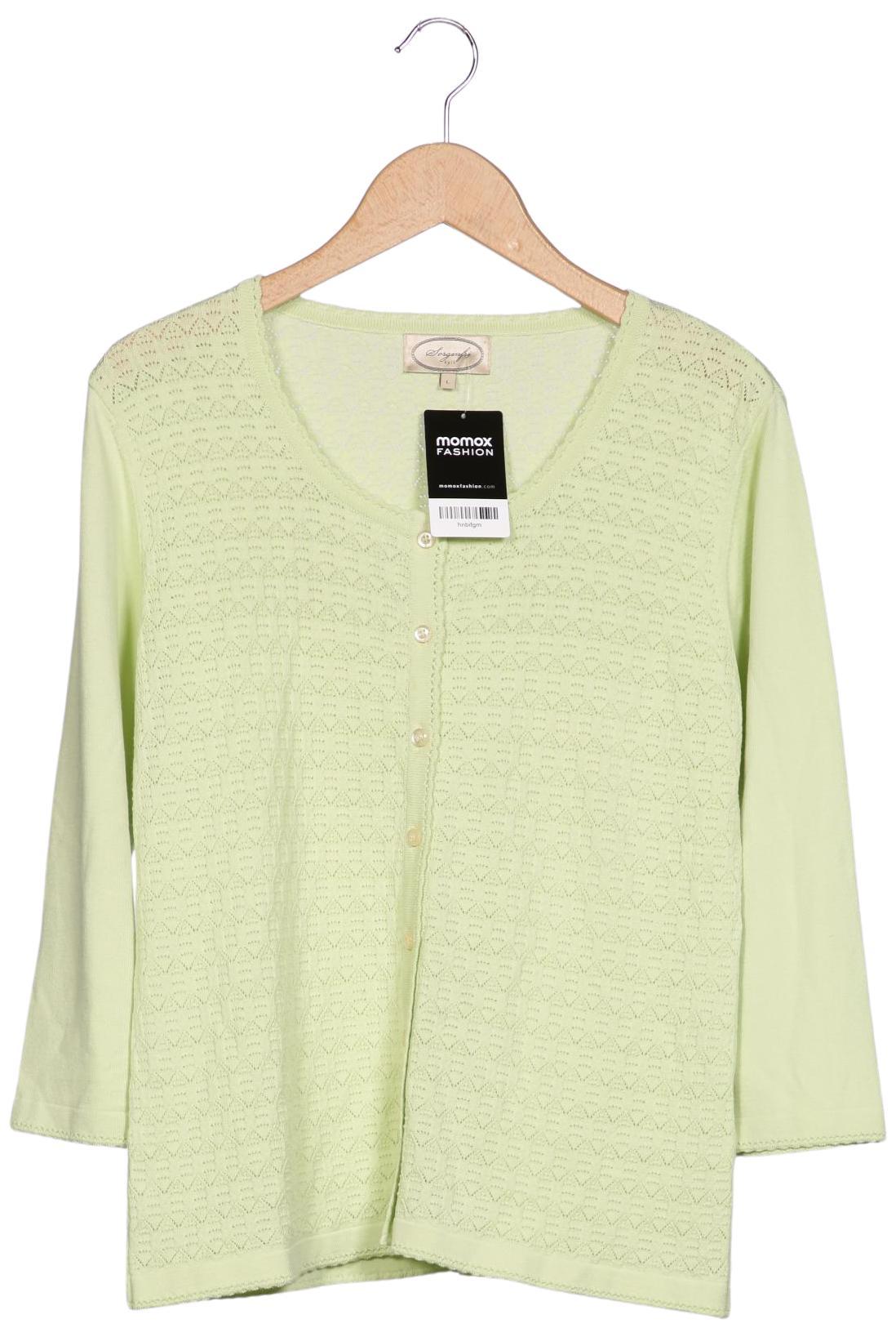 

Sorgenfri Sylt Damen Strickjacke, hellgrün, Gr. 42