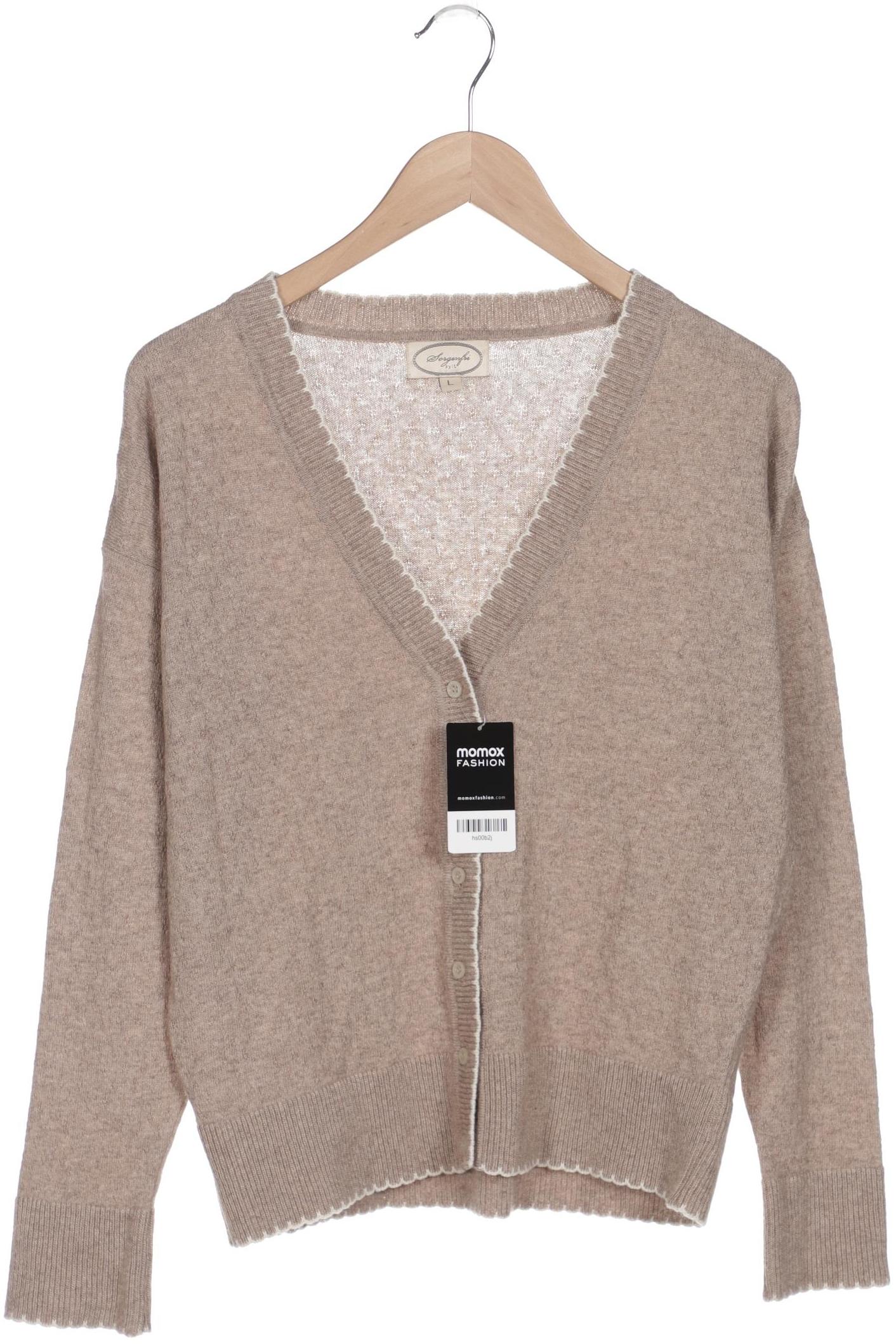 

Sorgenfri Sylt Damen Strickjacke, braun, Gr. 42