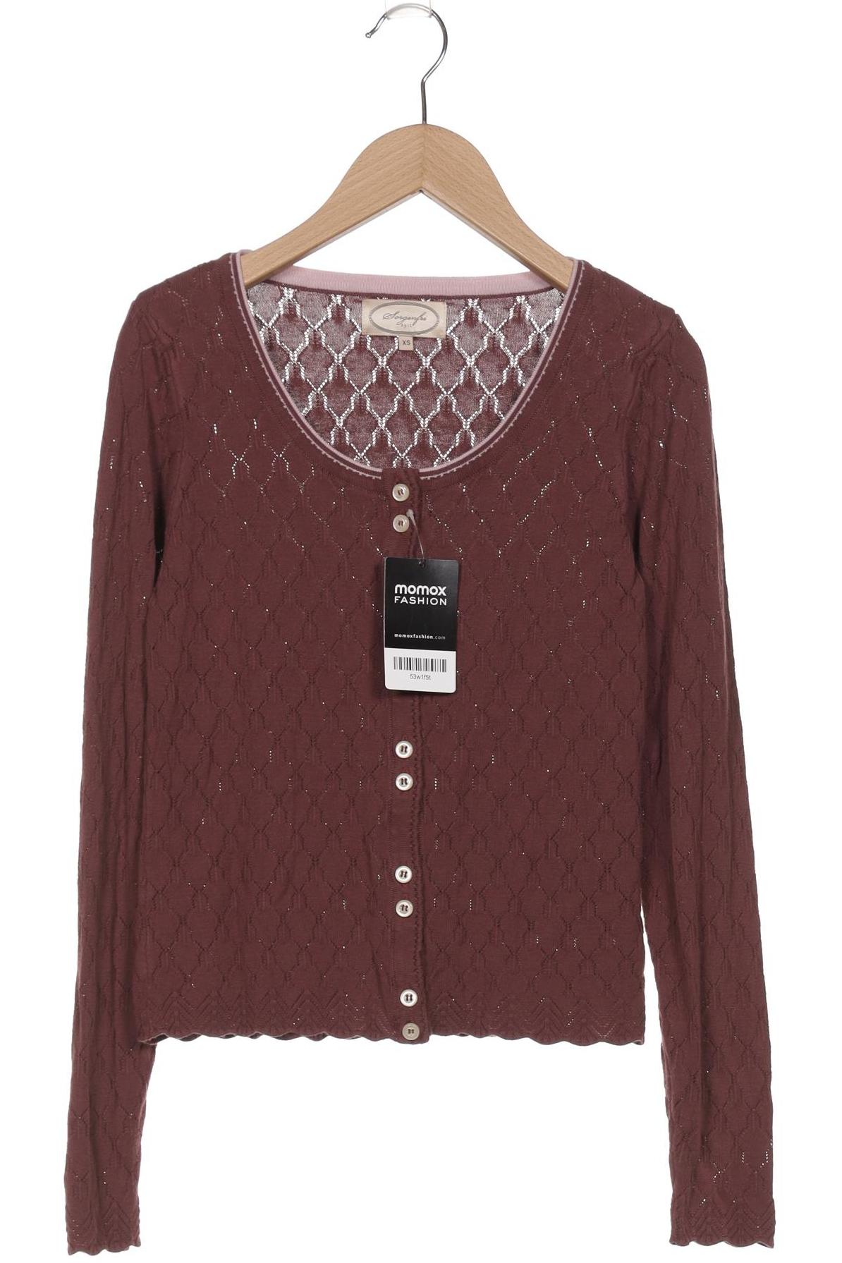 

Sorgenfri Sylt Damen Strickjacke, bordeaux, Gr. 34