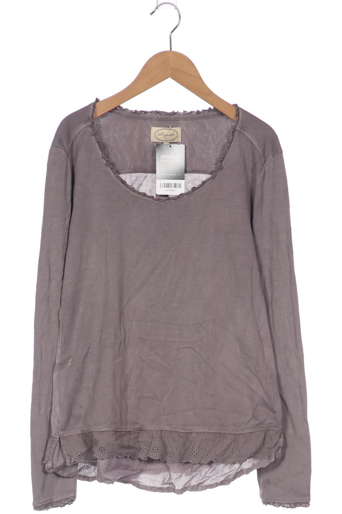 

Sorgenfri Sylt Damen Langarmshirt, grau, Gr. 36