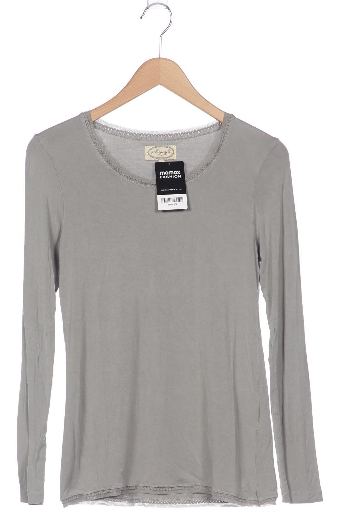 

Sorgenfri Sylt Damen Langarmshirt, grau, Gr. 38