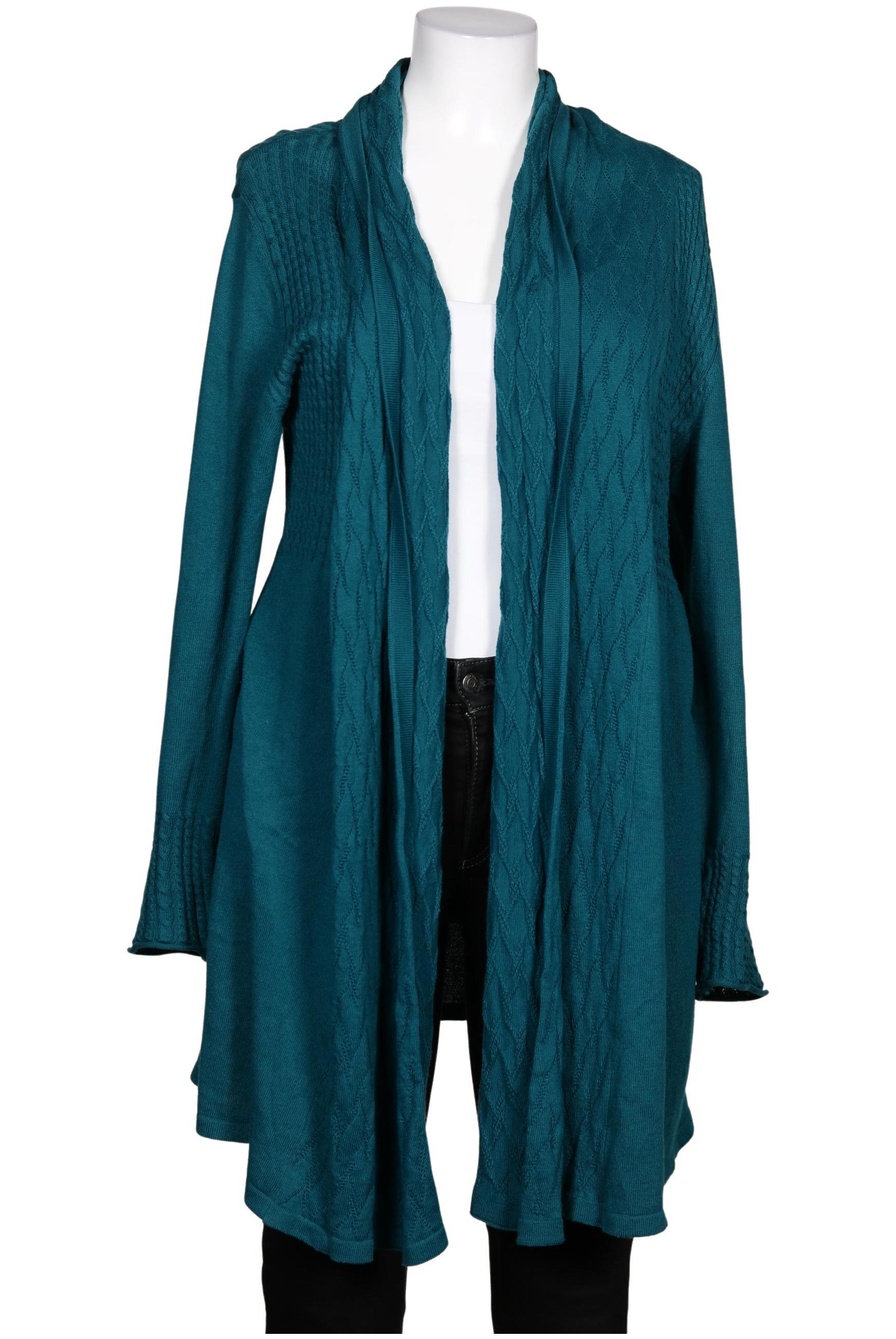 

Sorgenfri Sylt Damen Strickjacke, türkis, Gr. 46