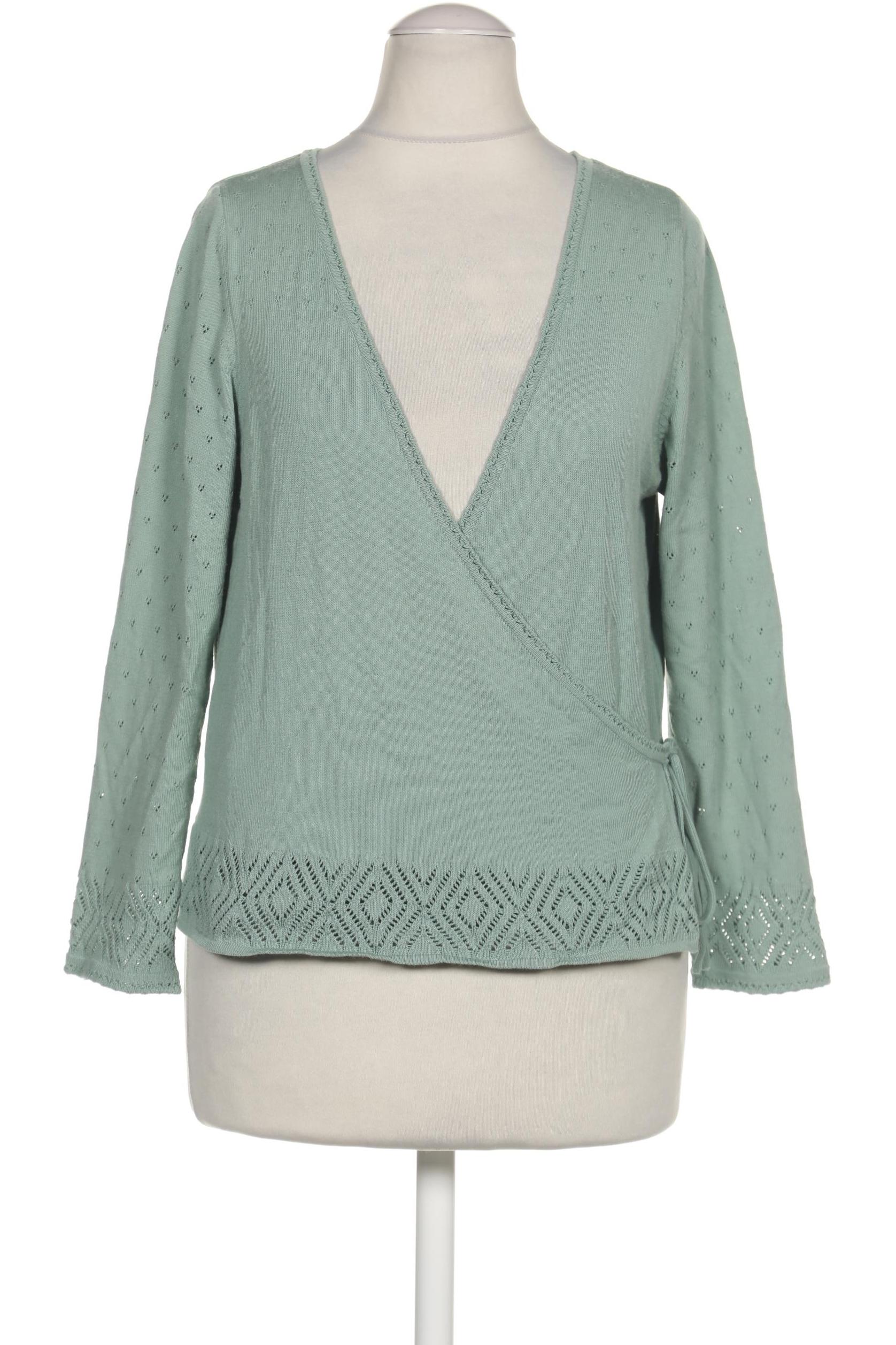 

Sorgenfri Sylt Damen Strickjacke, türkis, Gr. 34