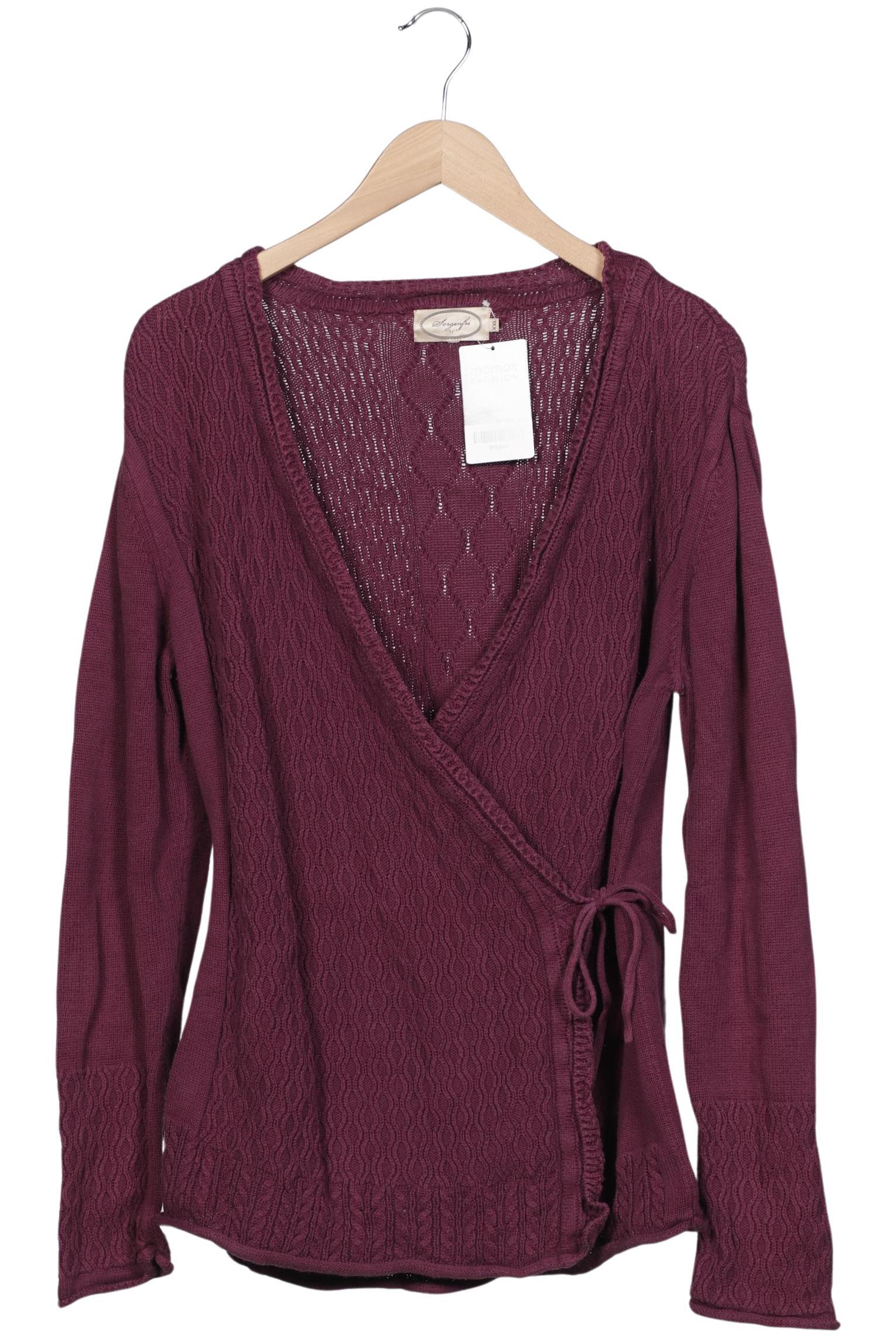 

Sorgenfri Sylt Damen Strickjacke, bordeaux, Gr. 46