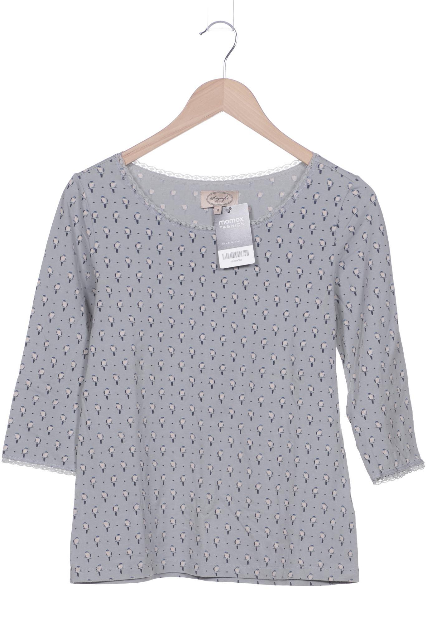 

Sorgenfri Sylt Damen Langarmshirt, blau, Gr. 38
