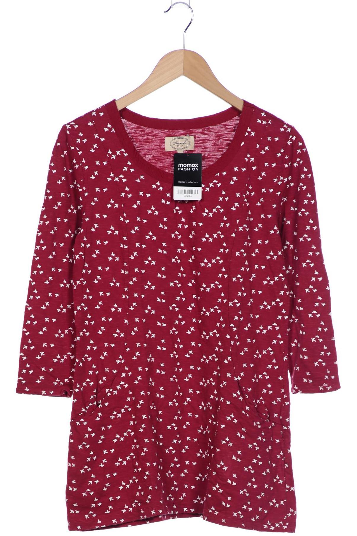 

Sorgenfri Sylt Damen Langarmshirt, pink, Gr. 38