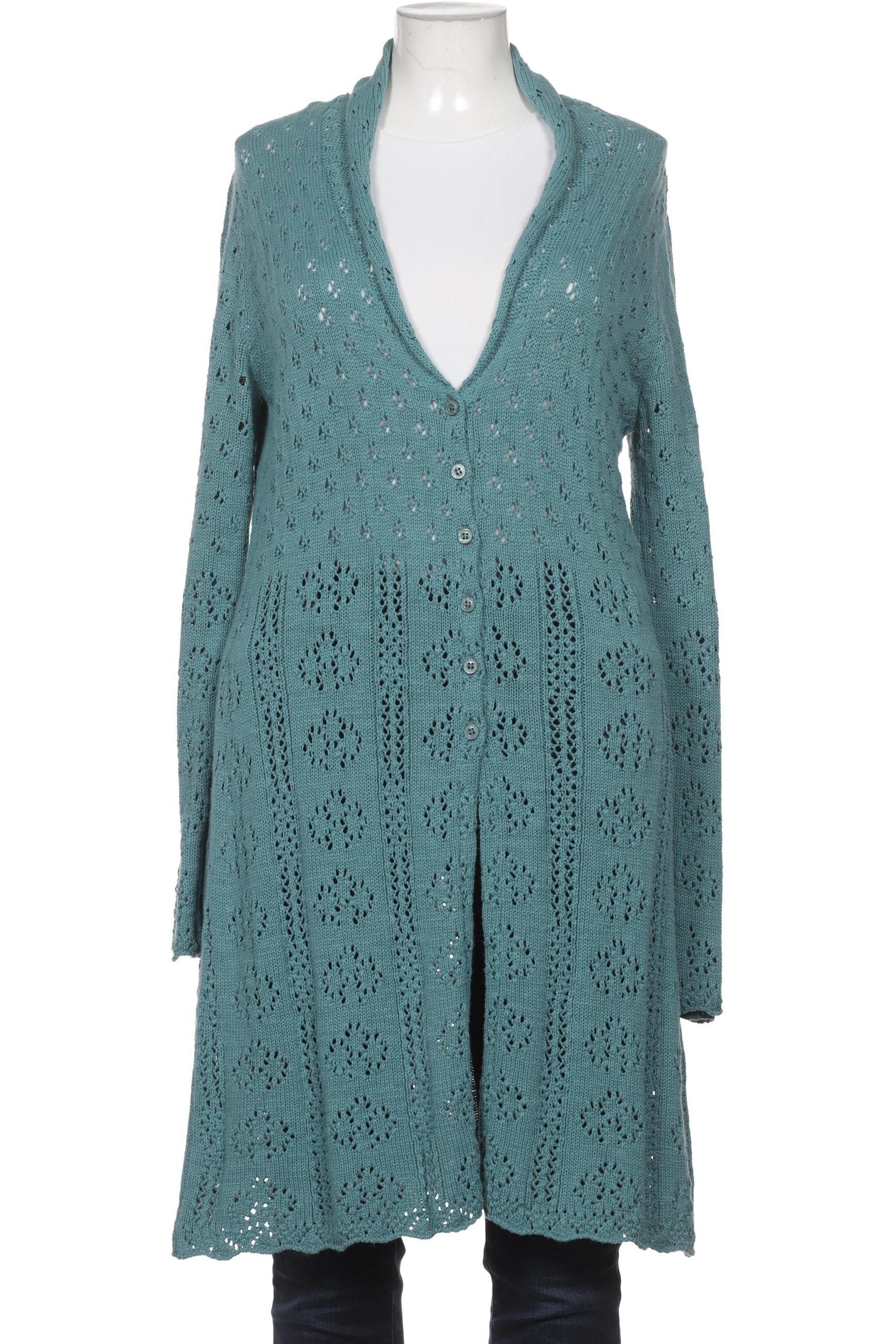 

Sorgenfri Sylt Damen Strickjacke, türkis, Gr. 46