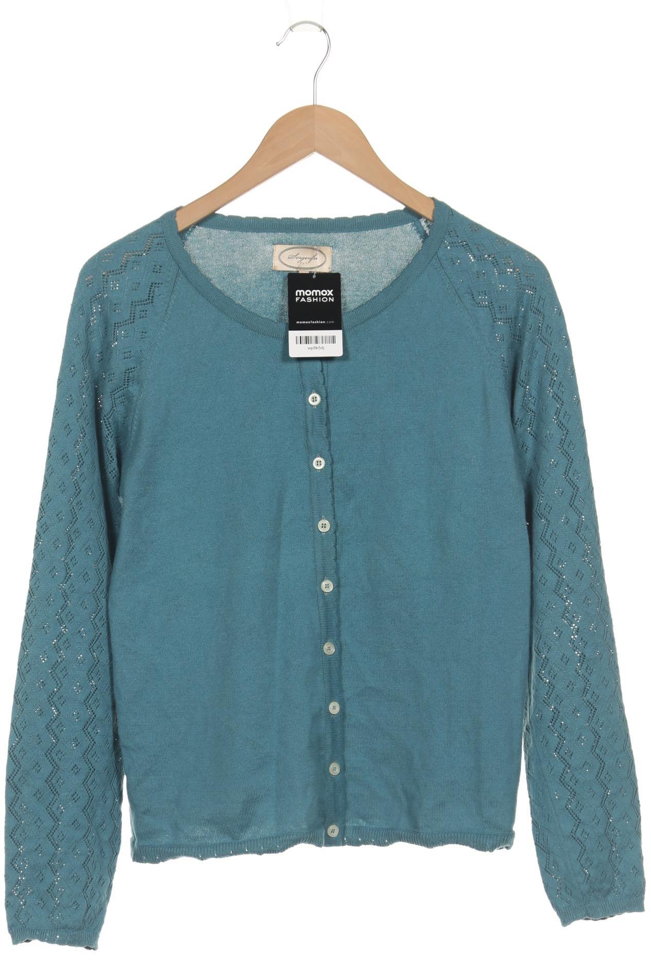 

Sorgenfri Sylt Damen Strickjacke, blau, Gr. 42