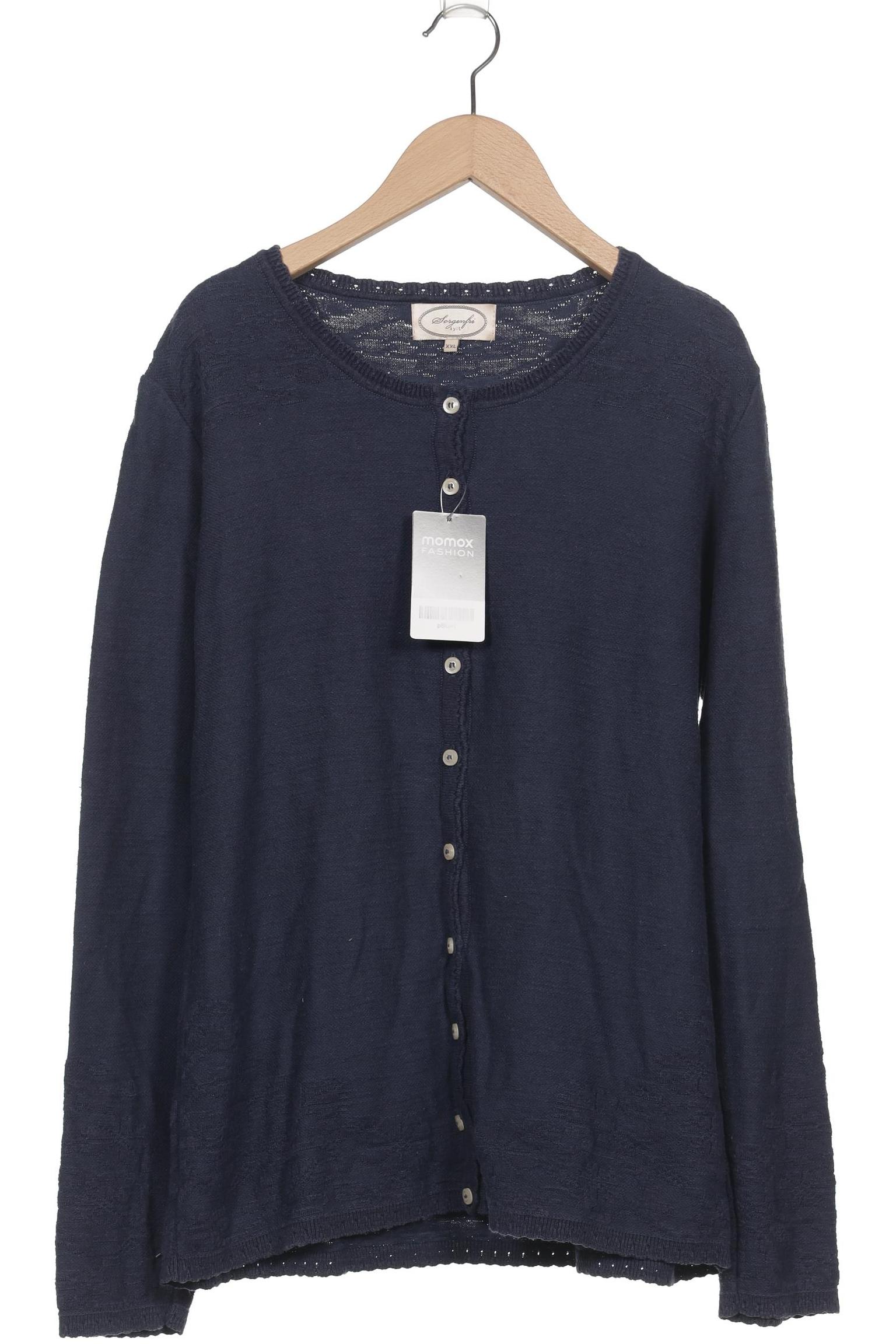 

Sorgenfri Sylt Damen Strickjacke, marineblau, Gr. 46