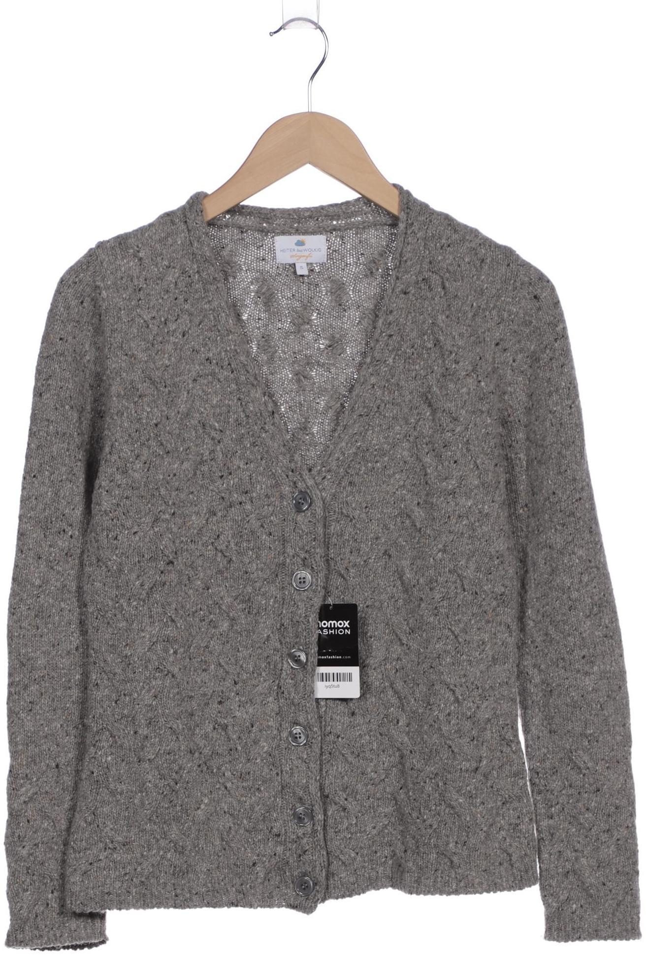 

Sorgenfri Sylt Damen Strickjacke, grau, Gr. 36