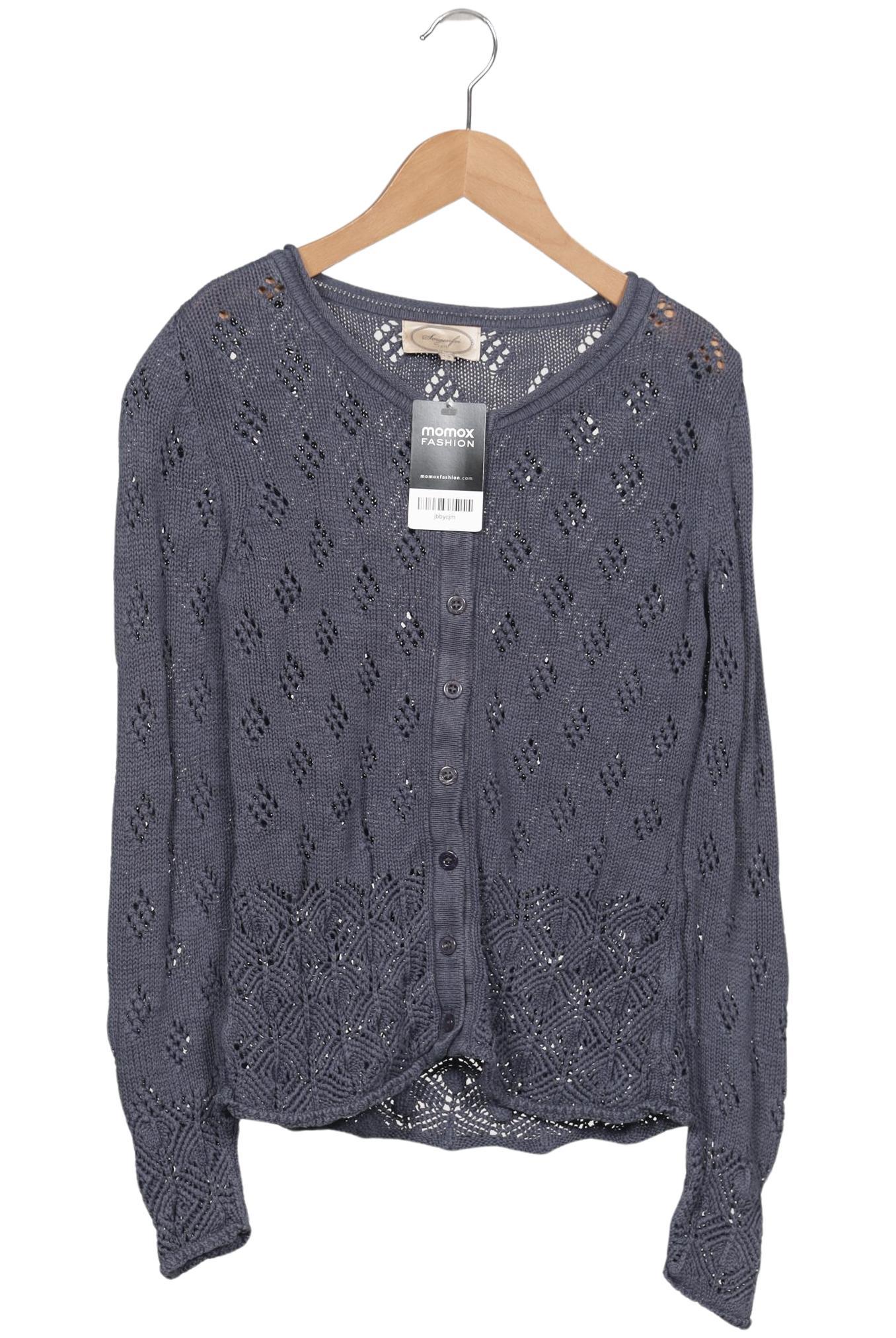 

Sorgenfri Sylt Damen Strickjacke, grau, Gr. 34