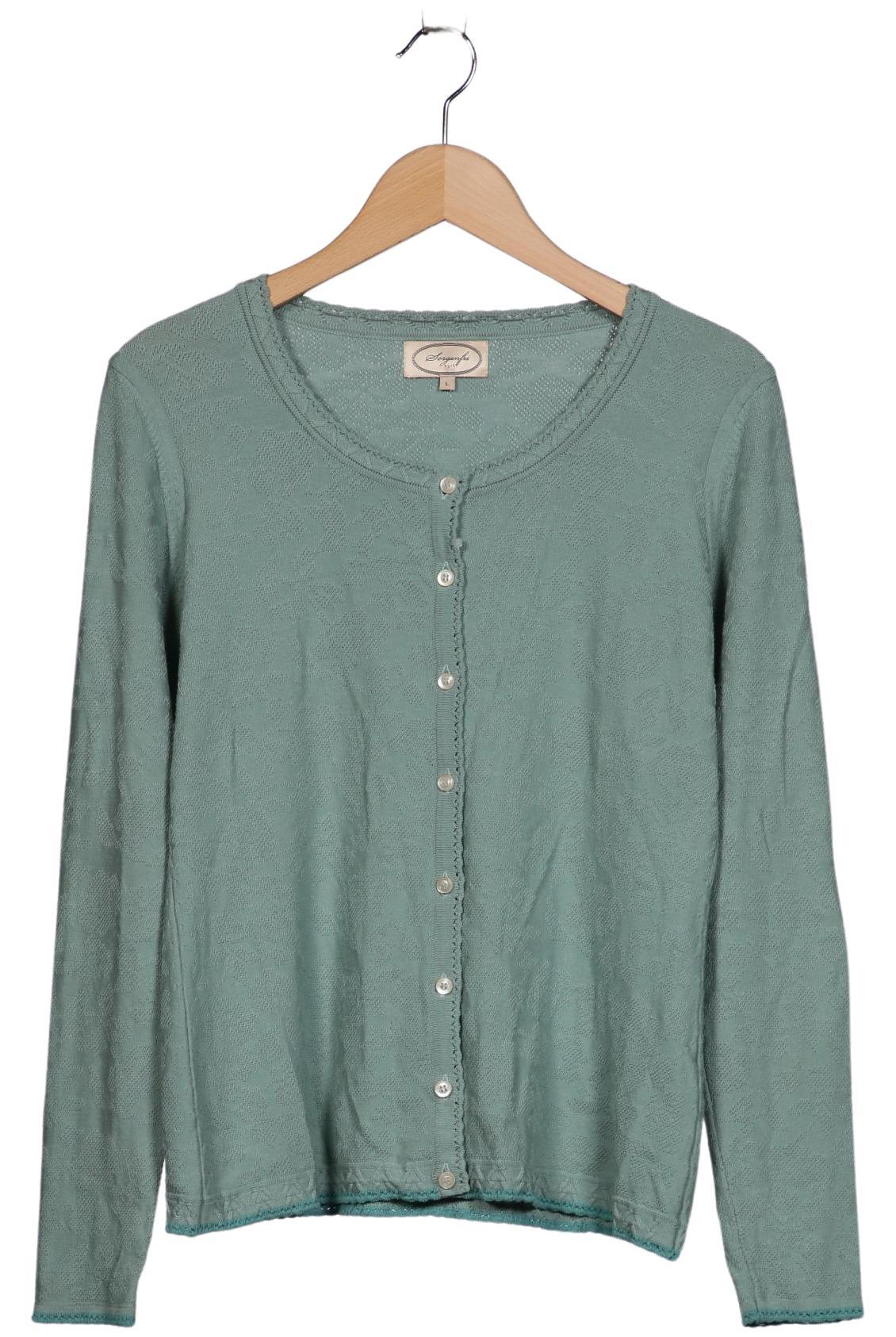 

Sorgenfri Sylt Damen Strickjacke, hellgrün, Gr. 42