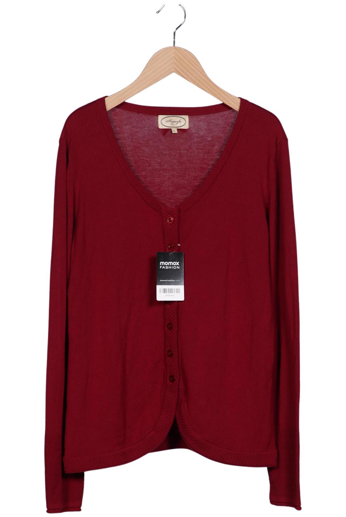 

Sorgenfri Sylt Damen Strickjacke, bordeaux, Gr. 42