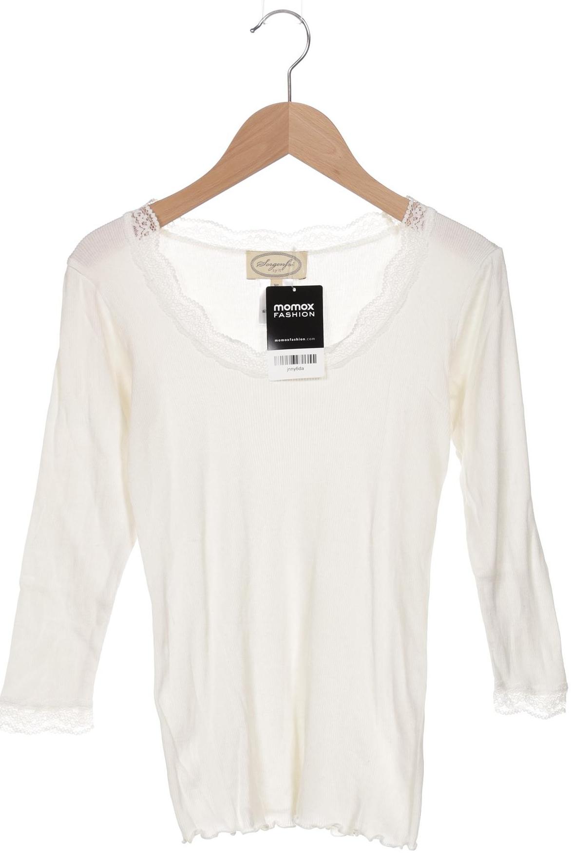 

Sorgenfri Sylt Damen Langarmshirt, weiß, Gr. 34