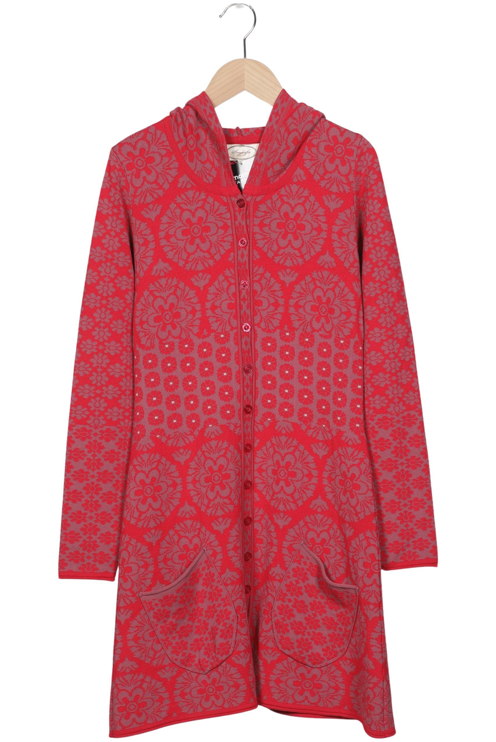 

Sorgenfri Sylt Damen Strickjacke, rot, Gr. 34