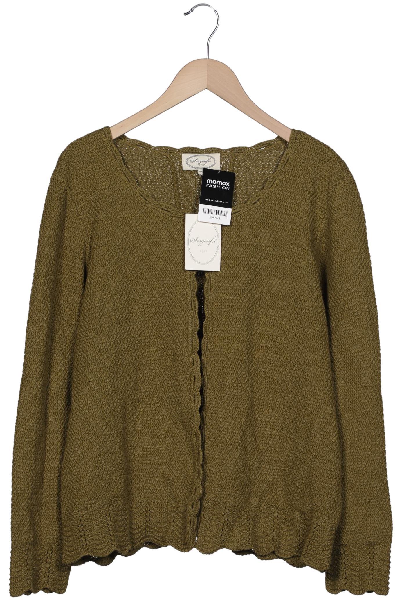 

Sorgenfri Sylt Damen Strickjacke, grün, Gr. 46